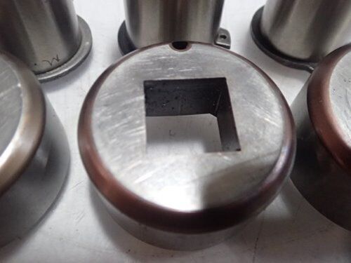 3 Mate Square Turret Punch Die,.312, 1.062+.012,.875,+.012 Die,M.312+.012,Tm