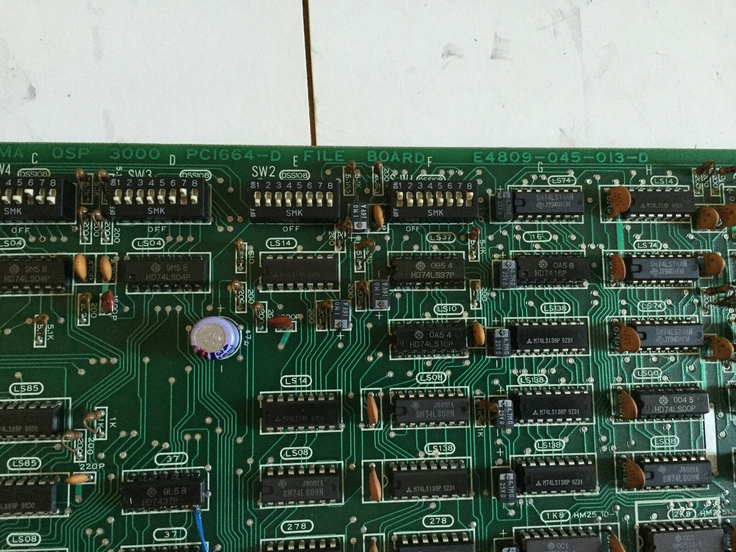 Okuma Osp3000 Pc-1664-D E-4809-045-013-D File Board,;(Next Day Air Shipping),Fm