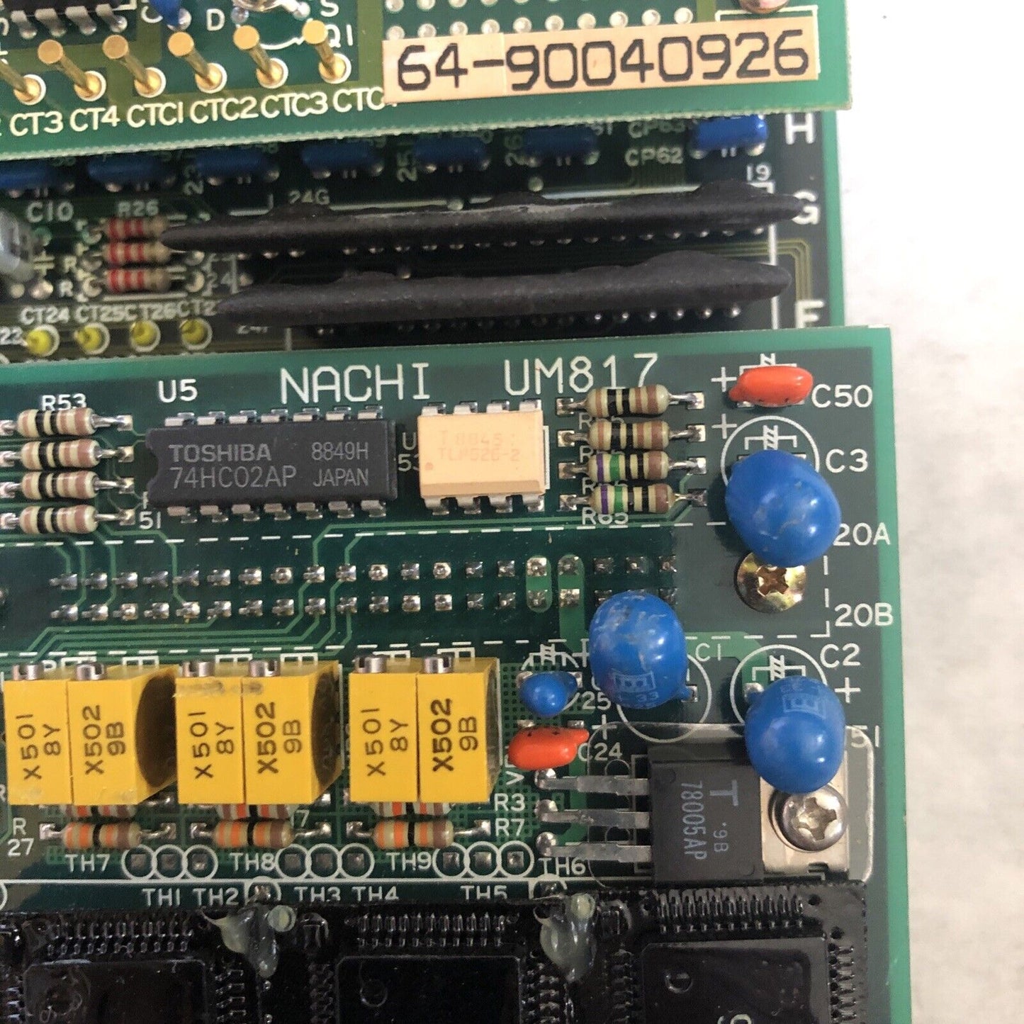 Nachi Um806a,Um817 Jamagawa Au9840 Z2-32,Vg-35 R1,Vg-35 R2 Board,Bx,Cu