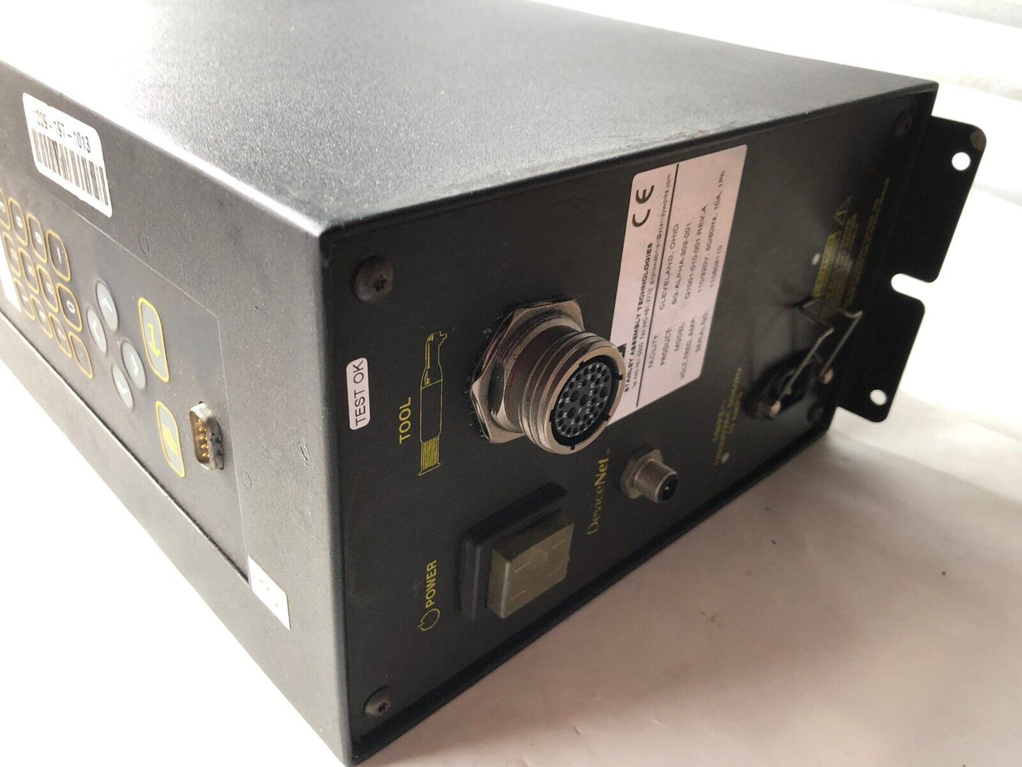 Stanley Sg-Alpha-202-001,Q1001-010-001 Rev. A Nutrunner Torue Controller,Hd,Av