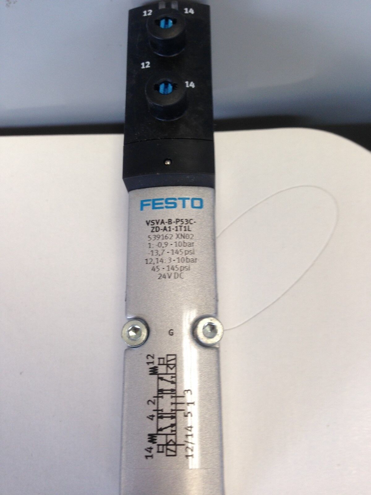 New Festo Vsva-B-P53c-Zd-A1-1T1l 24Vdc Pneumatic Solenoid Valve,Fi