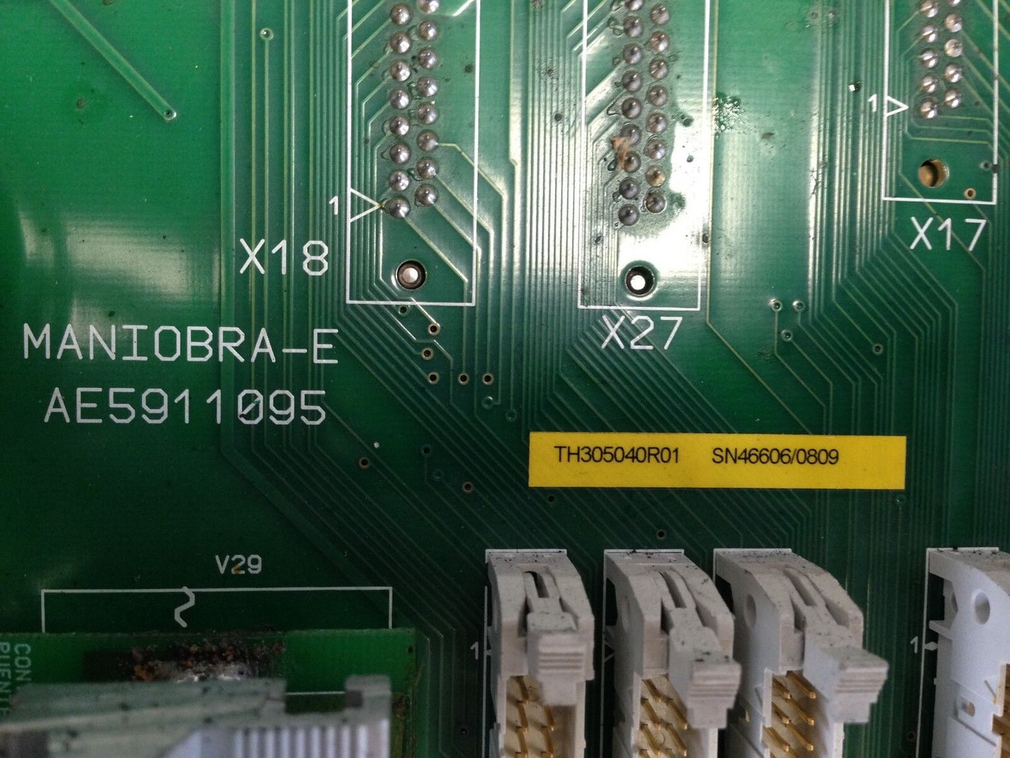 Maniobra-E Ae5911095,Mani0bra-E,Th305040 Pc Board,Bk