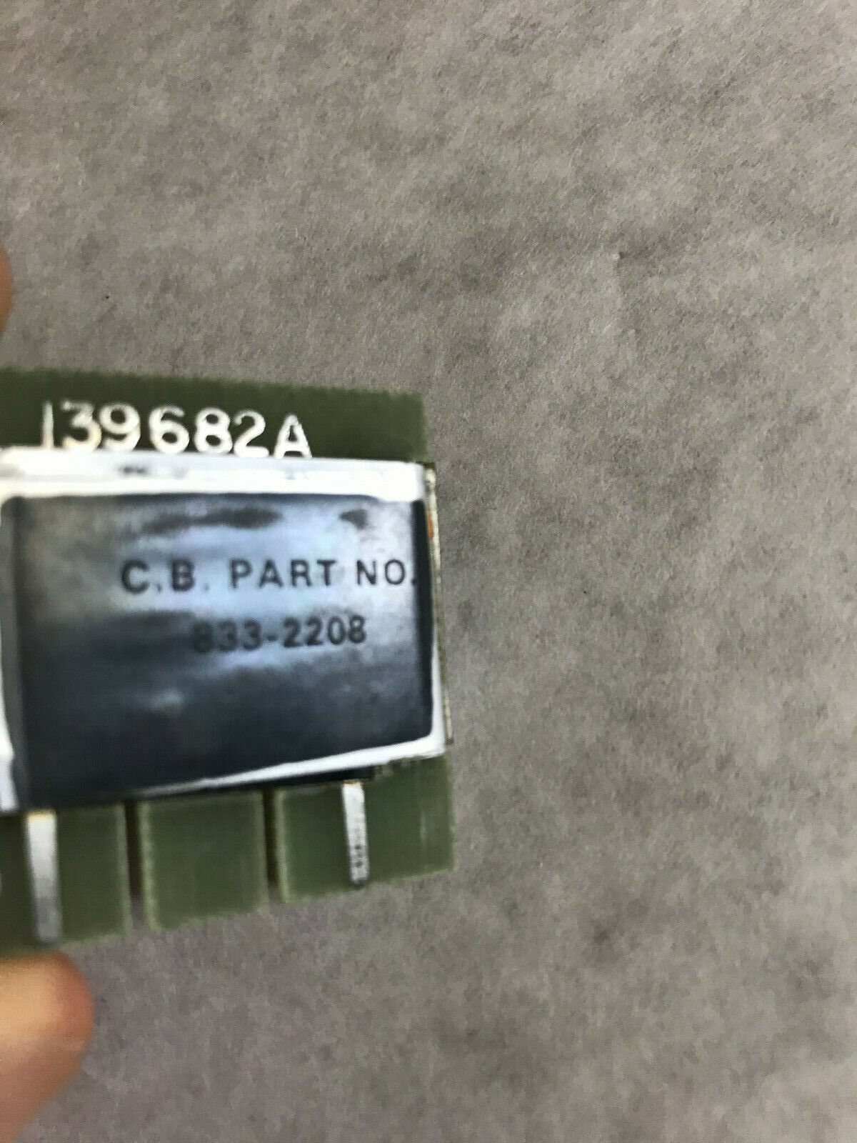 Cleaver Brooks 833-2208,139682A,833 2208,Th,Cw