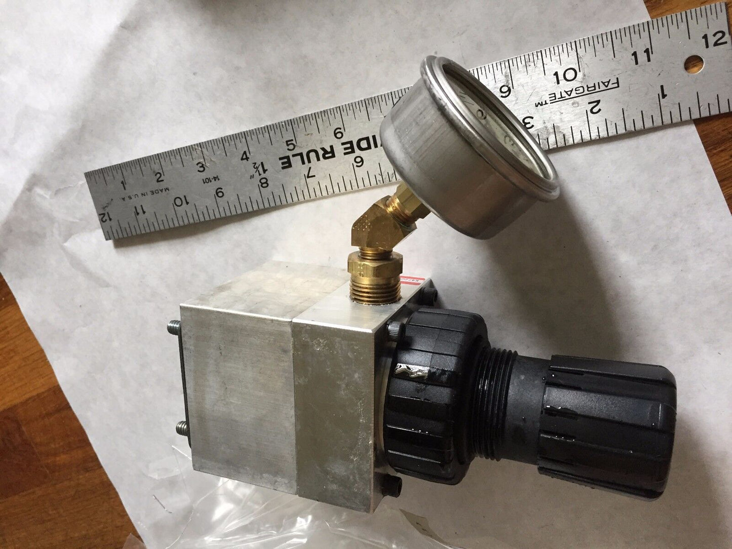 Schrader Bellows K362332c,K472015cbb4 Regulator Marsh 1100Kpa,160Psi Gauge,Bh