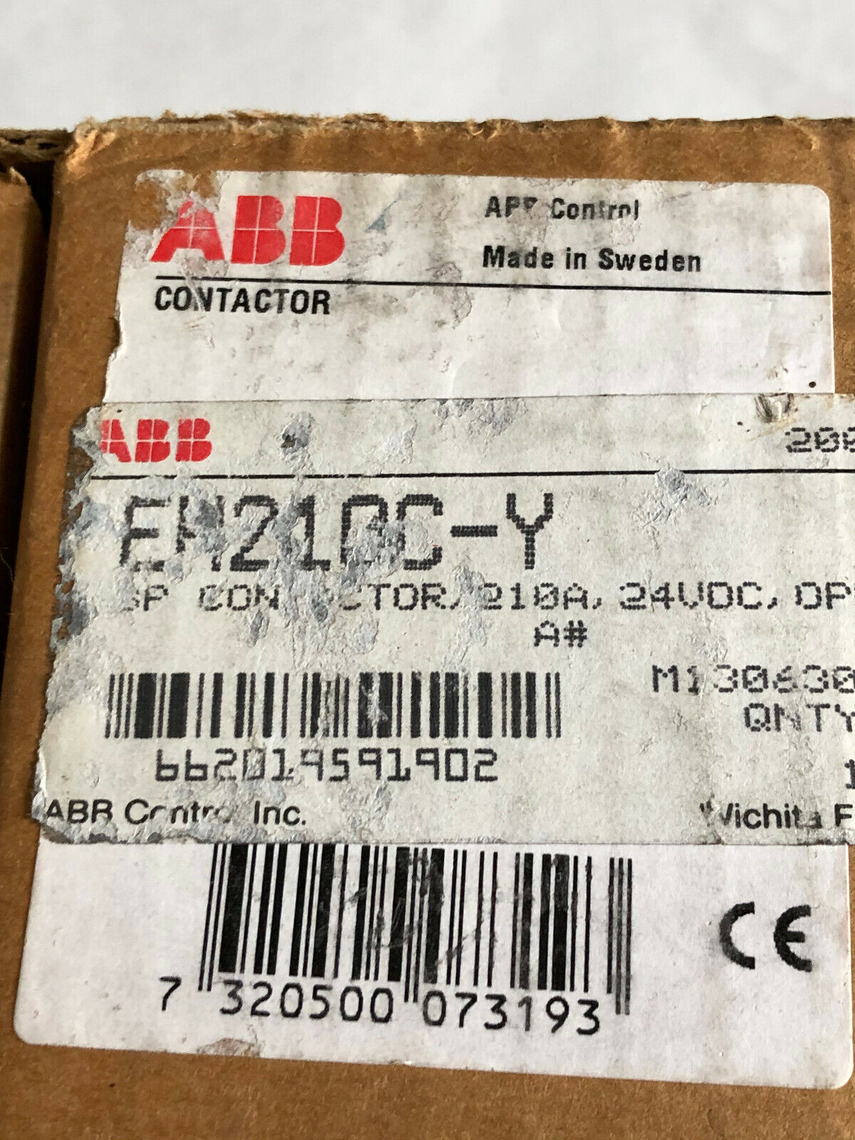 Abb Eh 210,300A,Abb Eh210c-*1 Contactor,Sk 825 400-Db,Abb Eh210c-Y,3P,210A,Bp