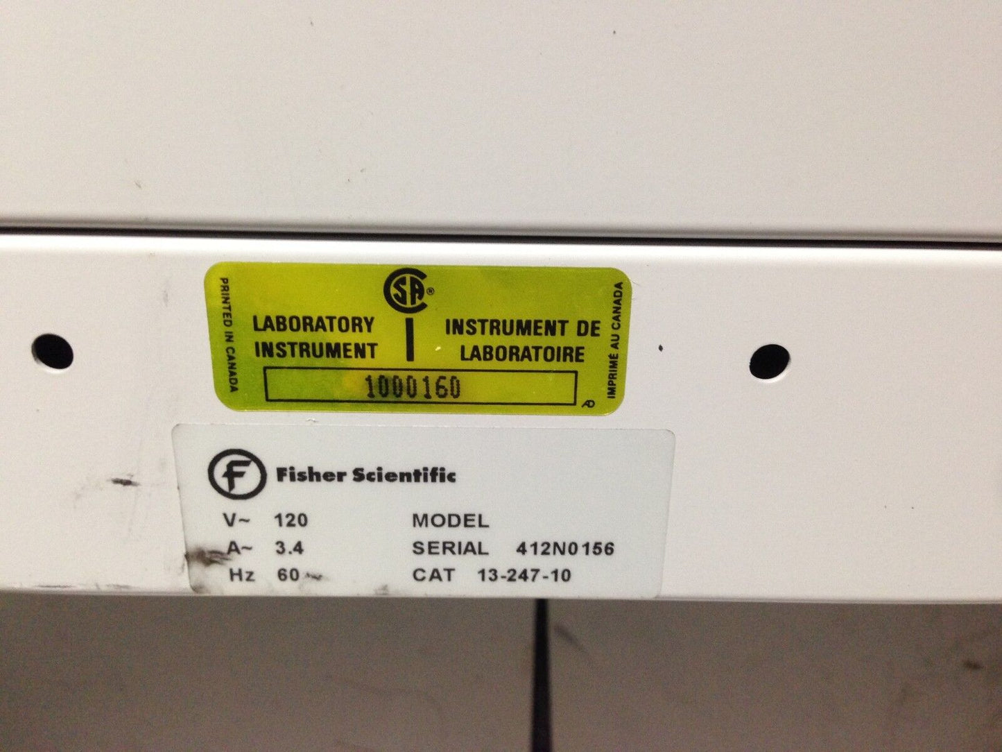 Fisher Scientific 13-247-10 Isotemp Rotisserie Hybridization Incubator,Db