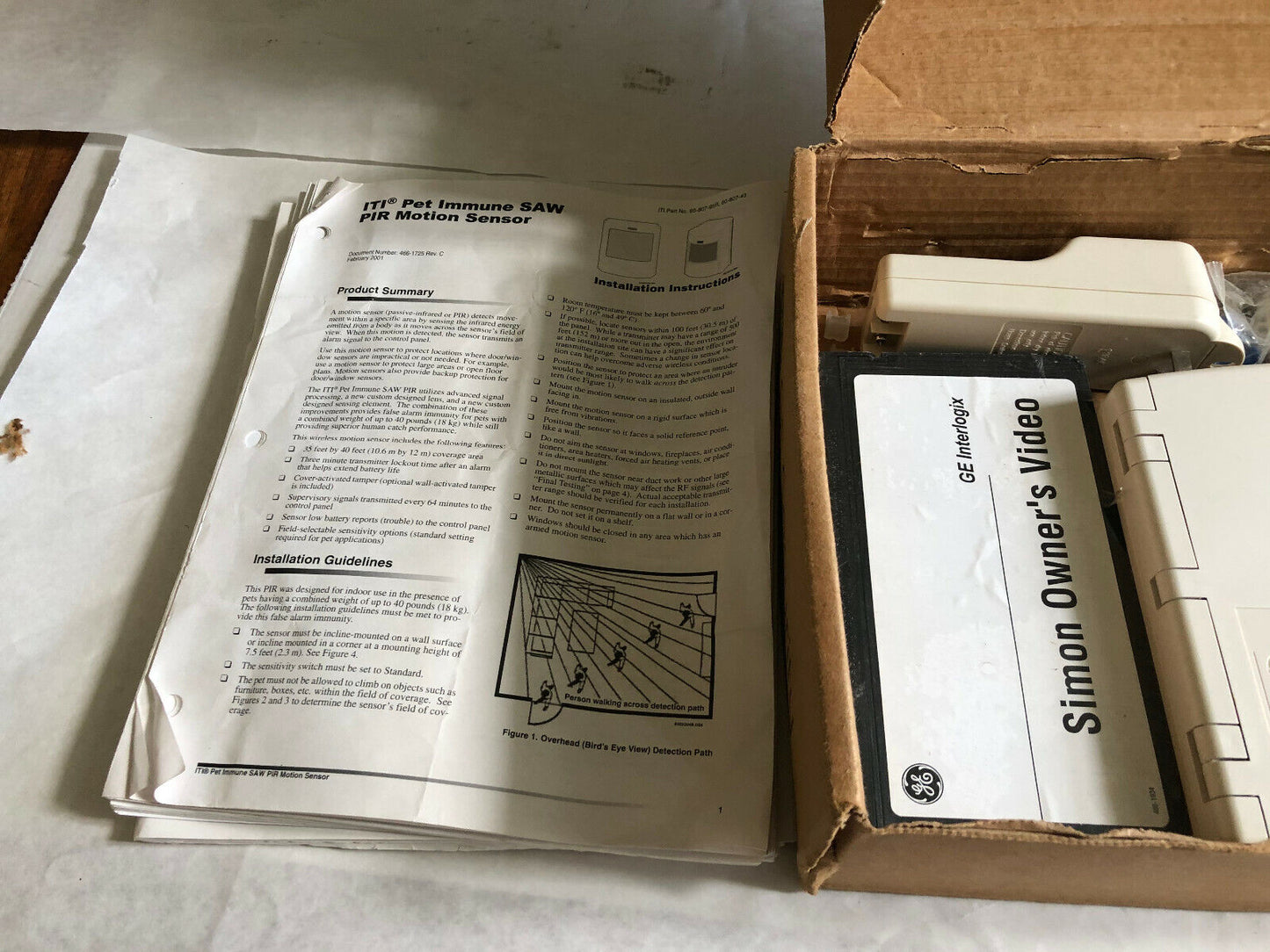 Simon It-80-307-3X Security System General 60-879,S4006,Ge 60-879,So-307-3X,Sb