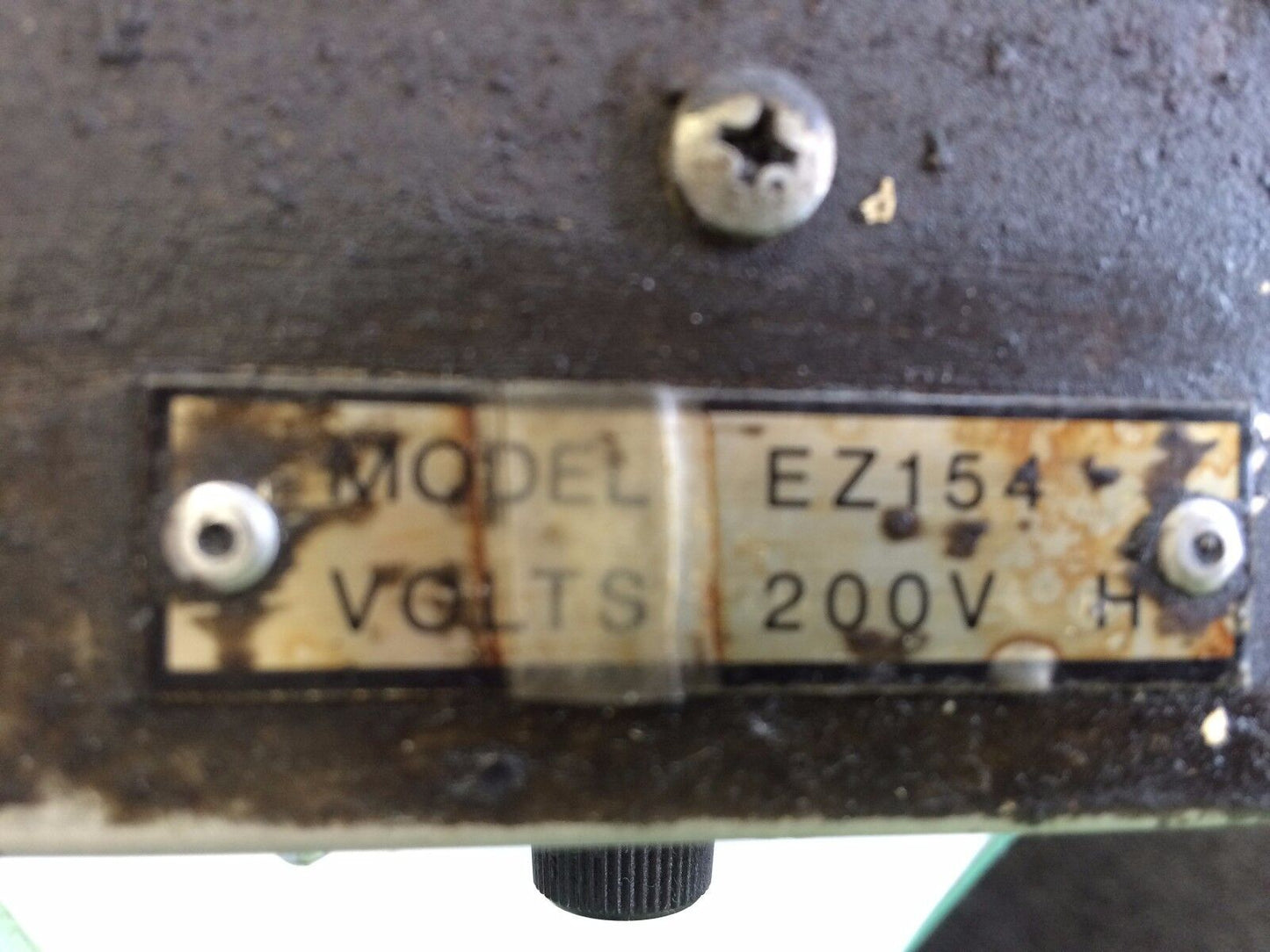 Ntn Ez154 Standard Controller, 200Vac, Feeder/ Speed ,Ev