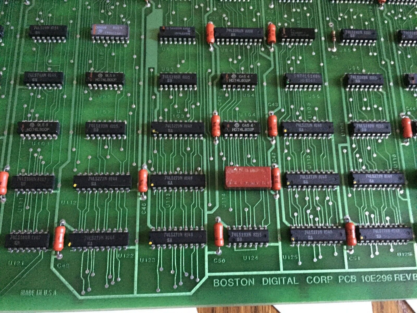 Boston Digital 11D552,10E296 Rev B,Servo Counter Card 1-7A Digital Board,Bs