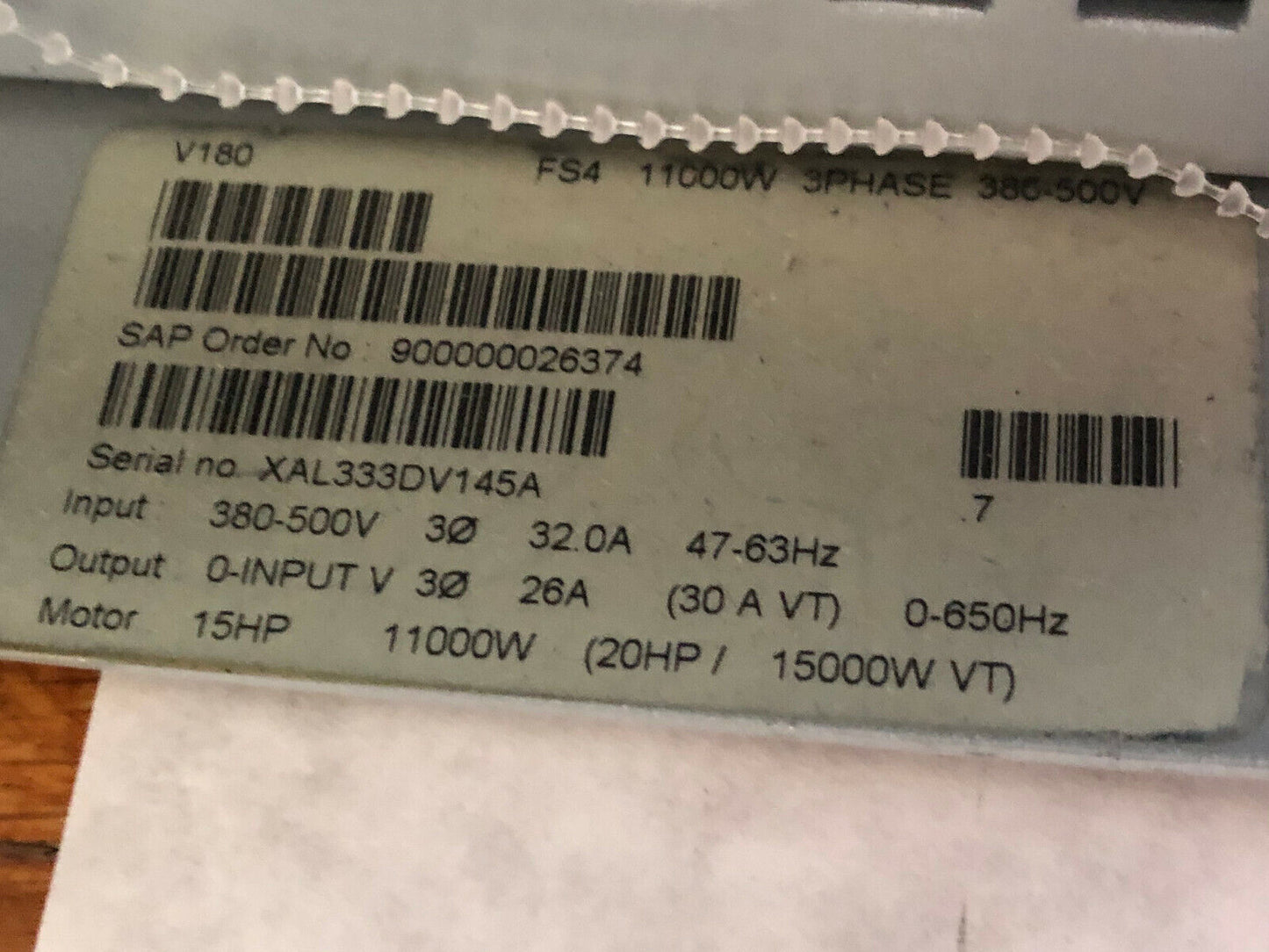Siemens 6Se3222-4Dg50 Midimaster Vector Drive,Ti
