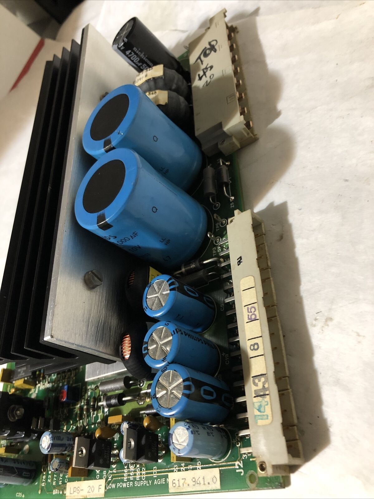 Agie 617.941.0, Lps-20 F Low Power Supply Wire Edm Pcb Card, Lps-20 Circuit,Bx
