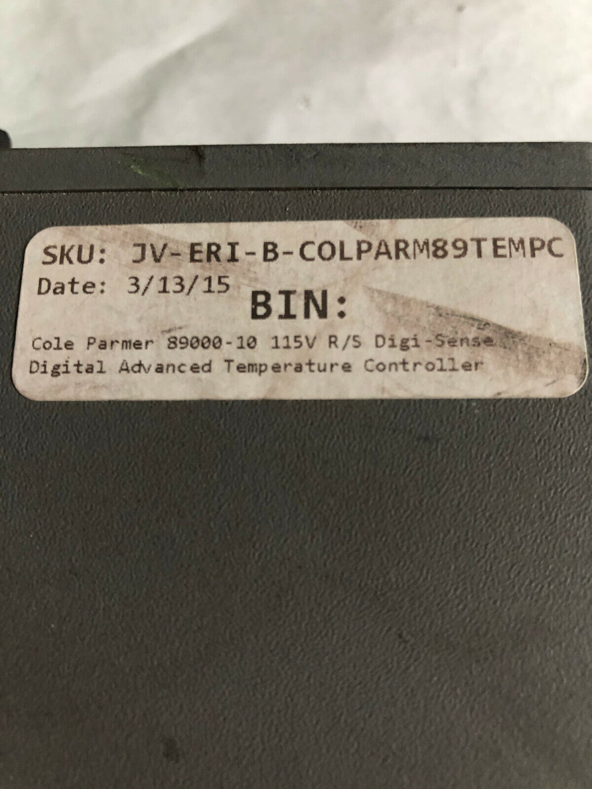 Cole Parmer 89000-10,115V,Jv-Eri-B-Colparm89tempc Digi-Seense Temperature R/S,Fm