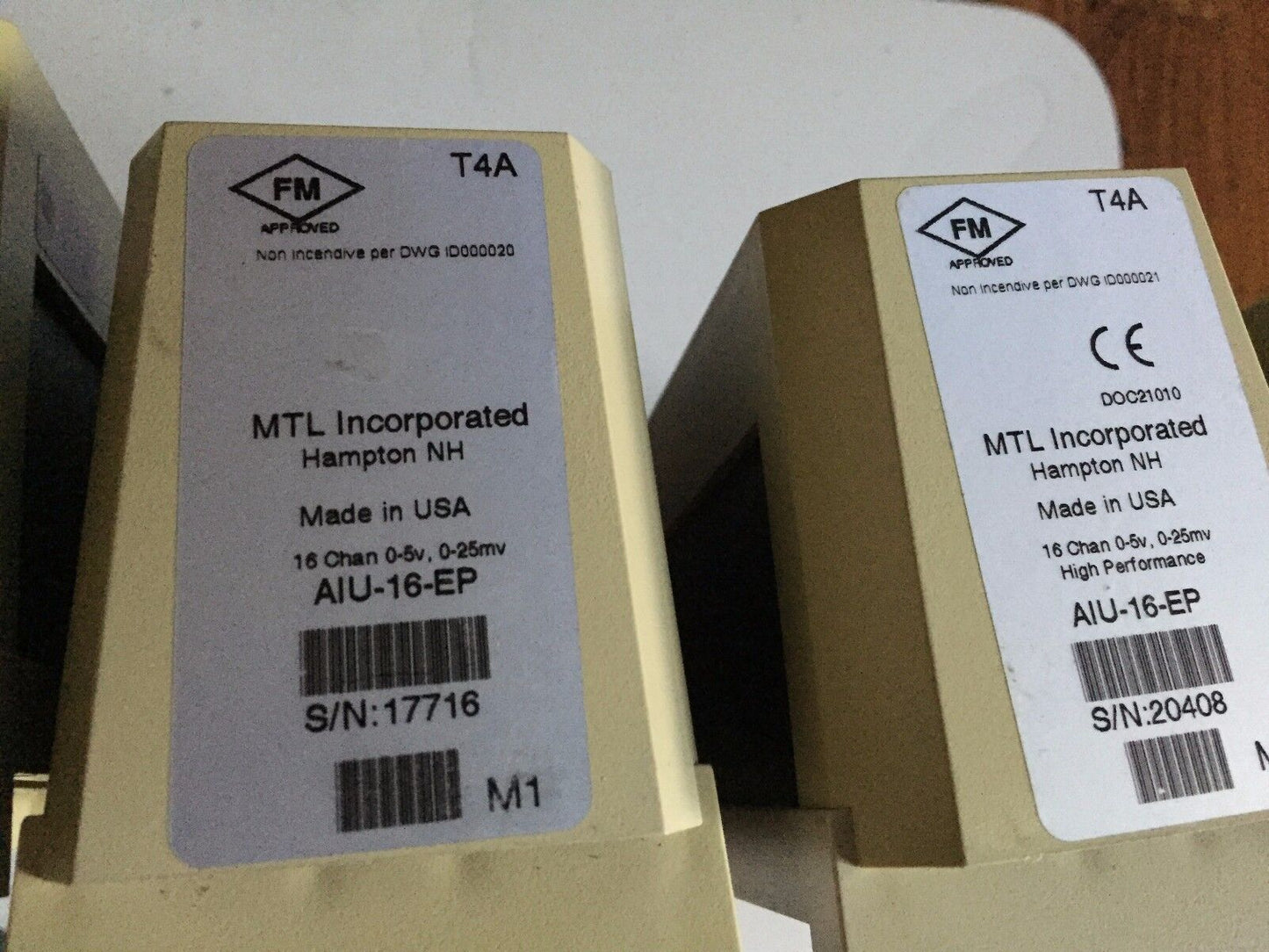 Mtl Aiu-16-Ep2,Measurement Ltd Analog Input,16 Chan 0-5V,Aiu-16-Ep,Bl