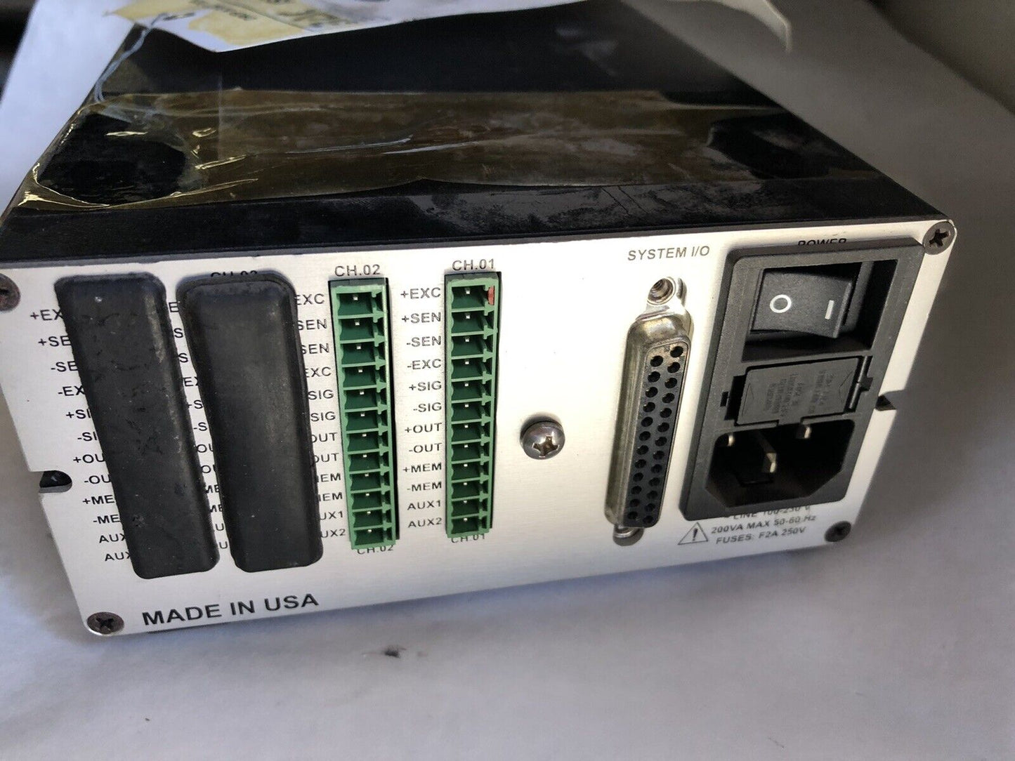 New G.E. Schmidt Sc2000 Quality System Digital Meter, 0-5 Vdc 060-F508-43,Tk
