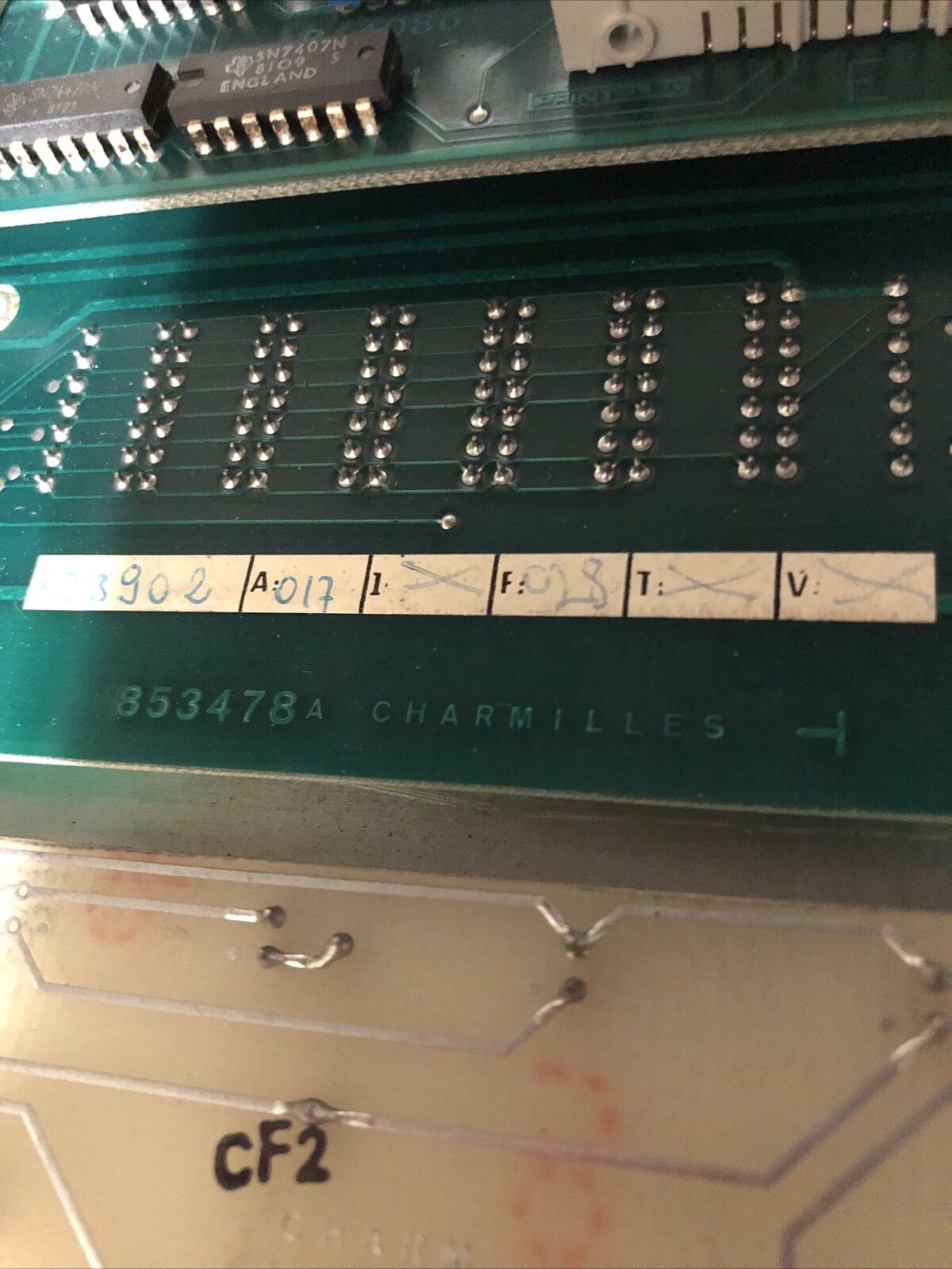 Charmilles Robocut Cnc Operator Panel Charmilles 811036 C,814086,853478 A,Fk