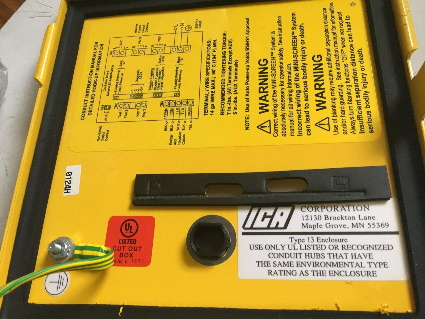 Banner Msca1t6 65093,Banner Msca1t6 Light Curtain Control Module,Bw