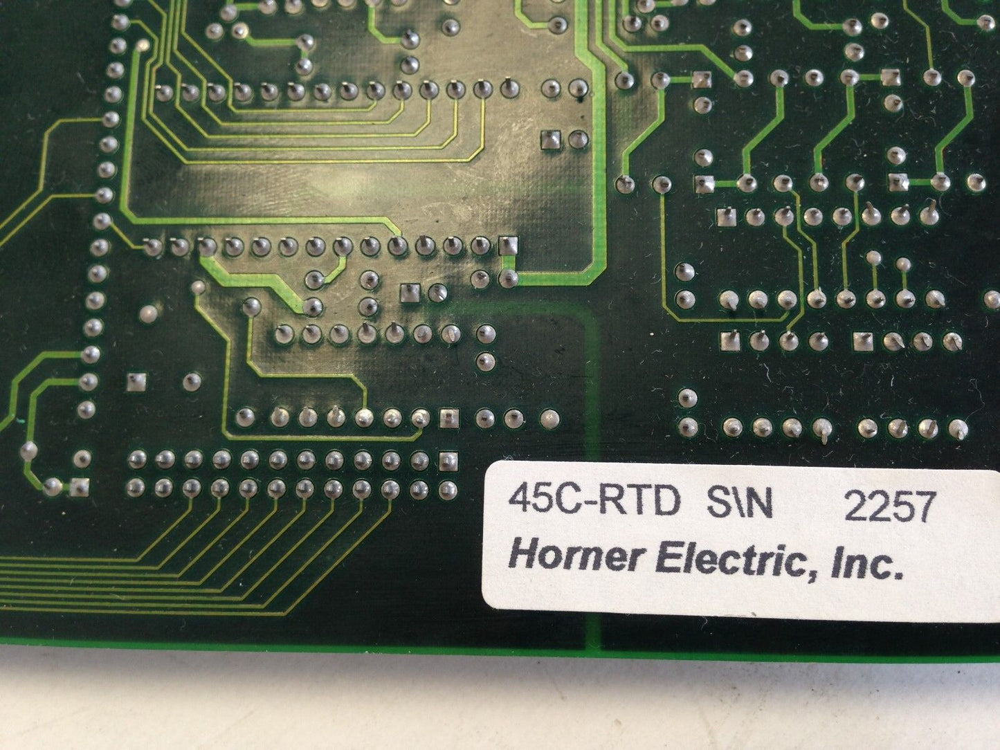 Horner 45C-Rtd Horner Electric Horner Rtd Module 6-96 Et,En