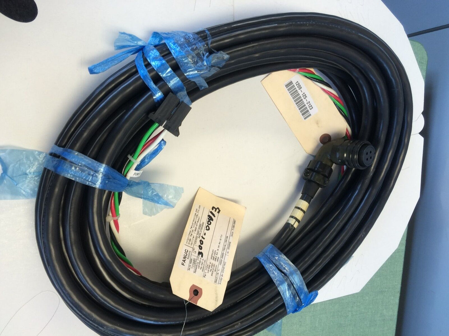 New Fanuc A660-2005-T564#L15r73a Cable Aux Ib 14M Rm1,Yz-7418047C, 2005-T564,Ev