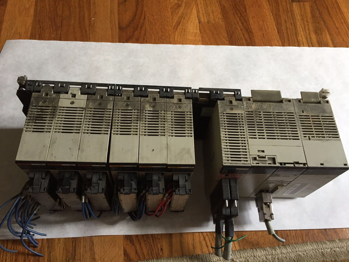 Omron Sysmac Cs1g,Cpu44h Plc Rack Pa204s I/O Power Supply,Nc413,Oc225,Id212,Ey