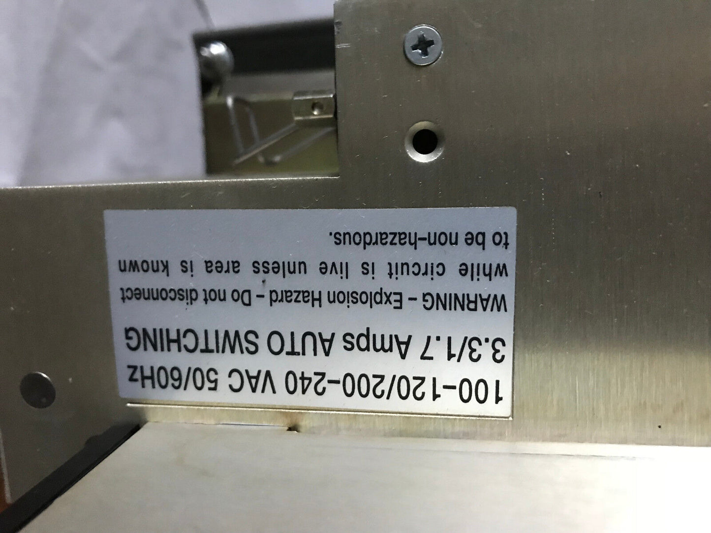 Allen-Bradley 6181-Chbcbbzzz Industrial Flat Panel Computer. 120Vac,Tf