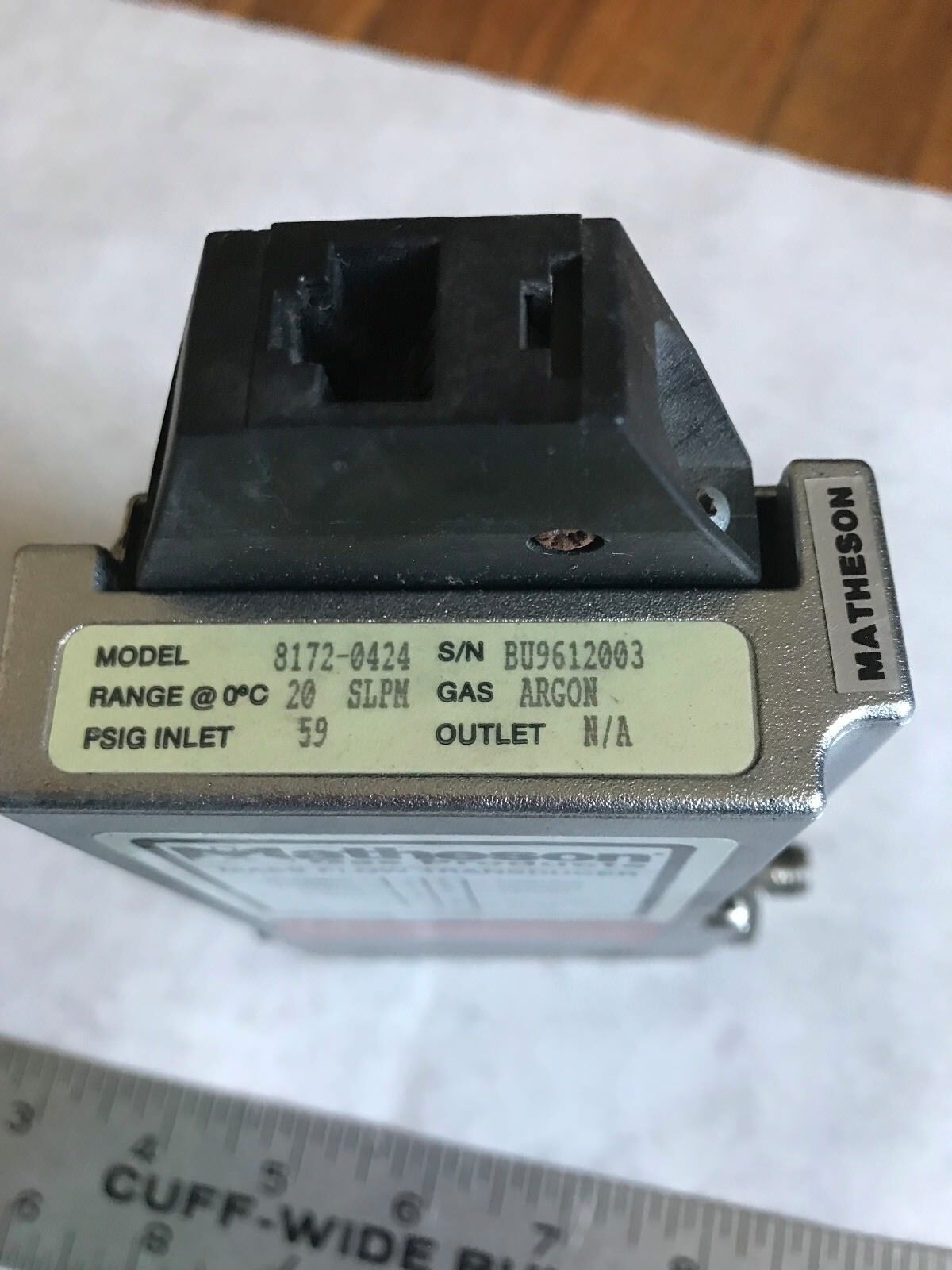 Matheson 8172-0424 Mass Flow Transducer,Ei