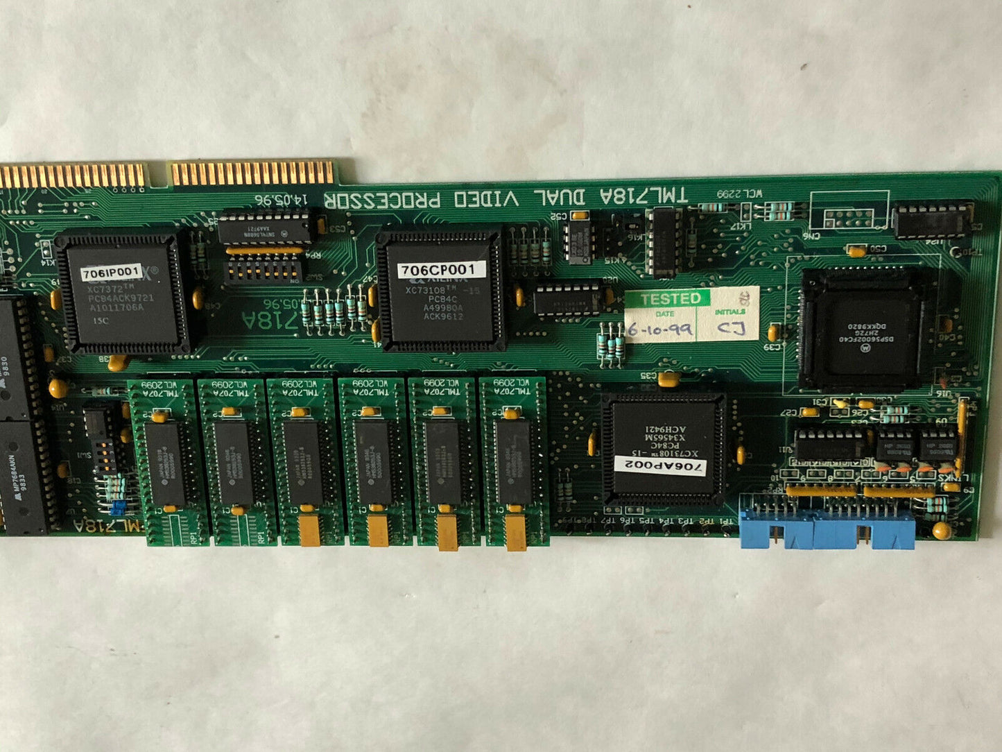 Brown & Sharpe Tml718a ,14.05.06 Dual Video Processor Board 718A,Di