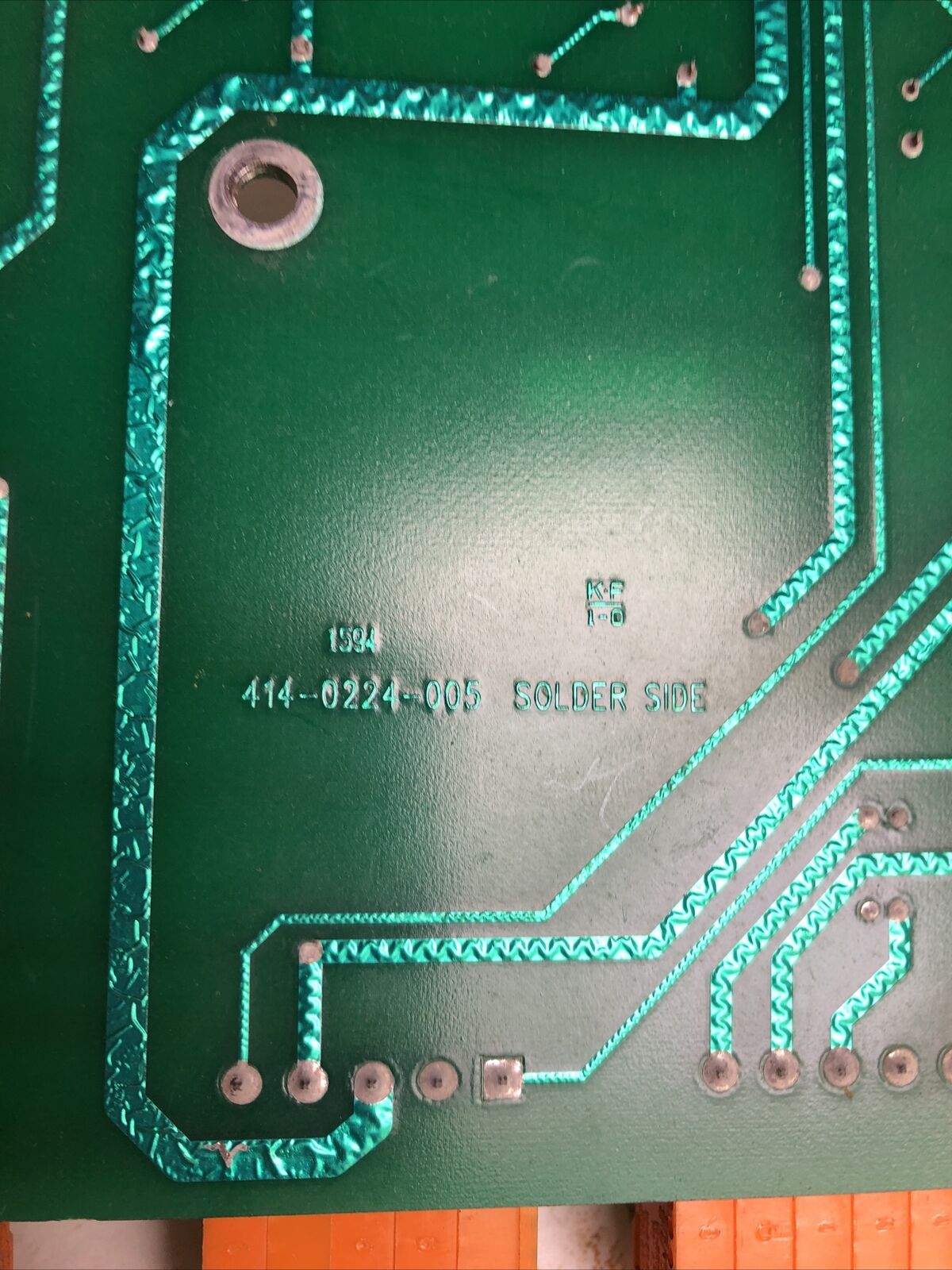 Hurco 415-0224 Pcb Board 414-0224-005 Solder Side,Ff