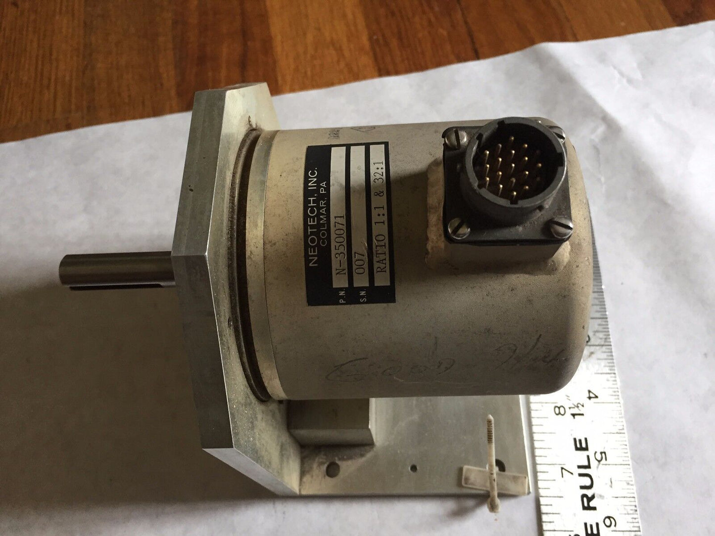 Neotech N-350071 Resolver, Ratio: 1:1 & 32:1 Encoder,Br