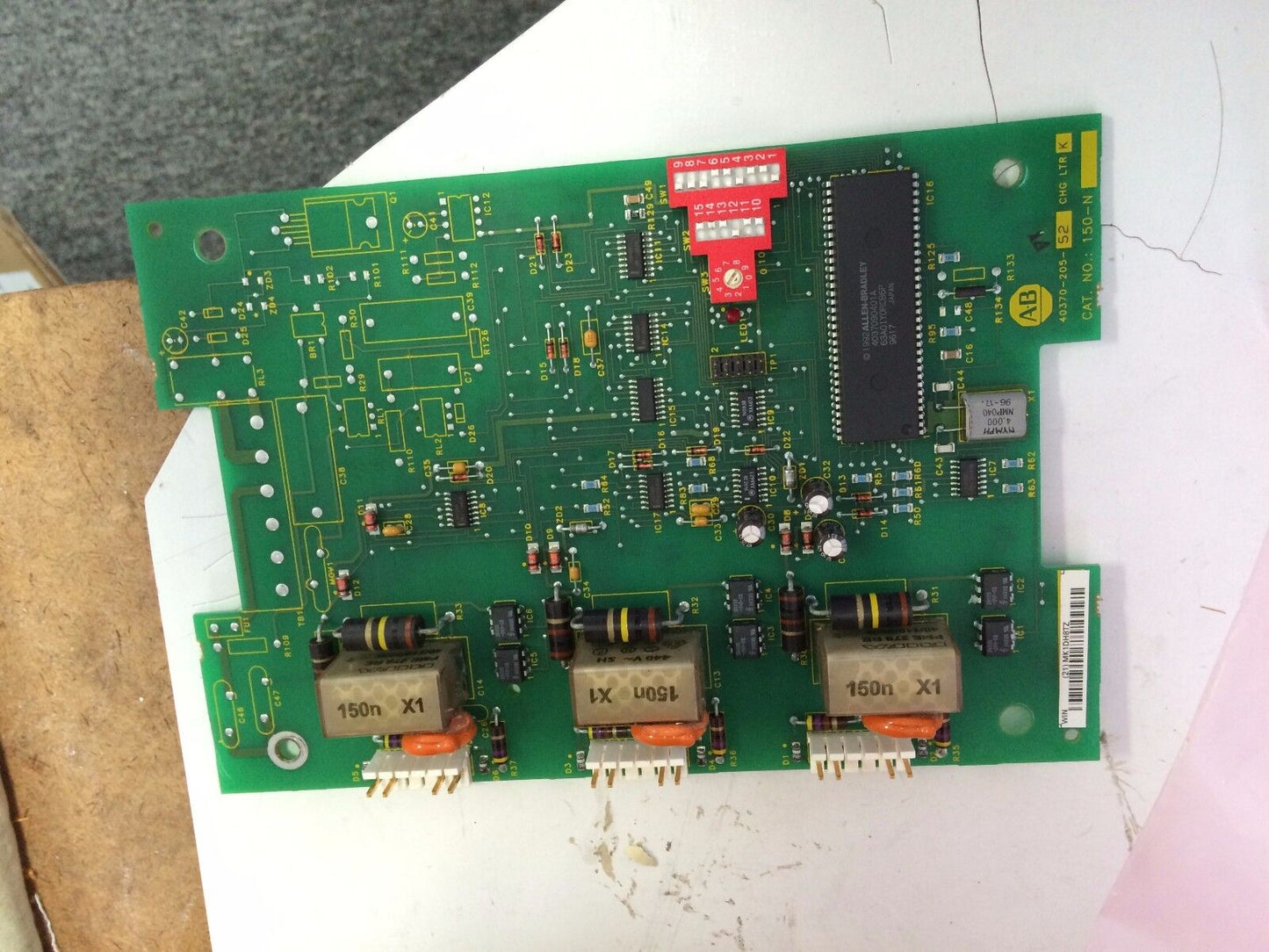 New Allen Bradley 150-N,150-N4d Interface Board A-B 40370-205-52 Chg Ltr K,Cw,Ta