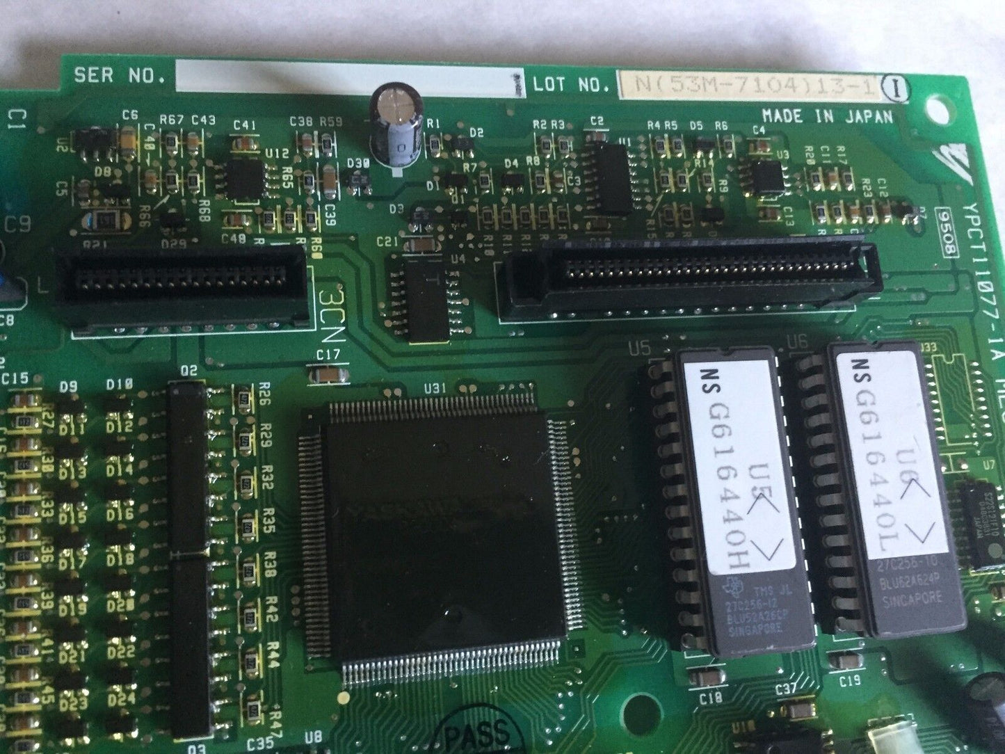 Yaskawa Etc613192-S6440,Yaskawa Ypct11077-1A Mec-40V-0,N(53M-7104),Cx
