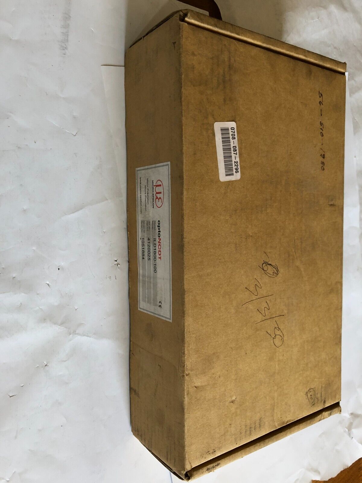 New Micro-Epsilon Ild1800-100 Laser Optical Sensor Ccd Ssytem,Optoncdt1800,Az