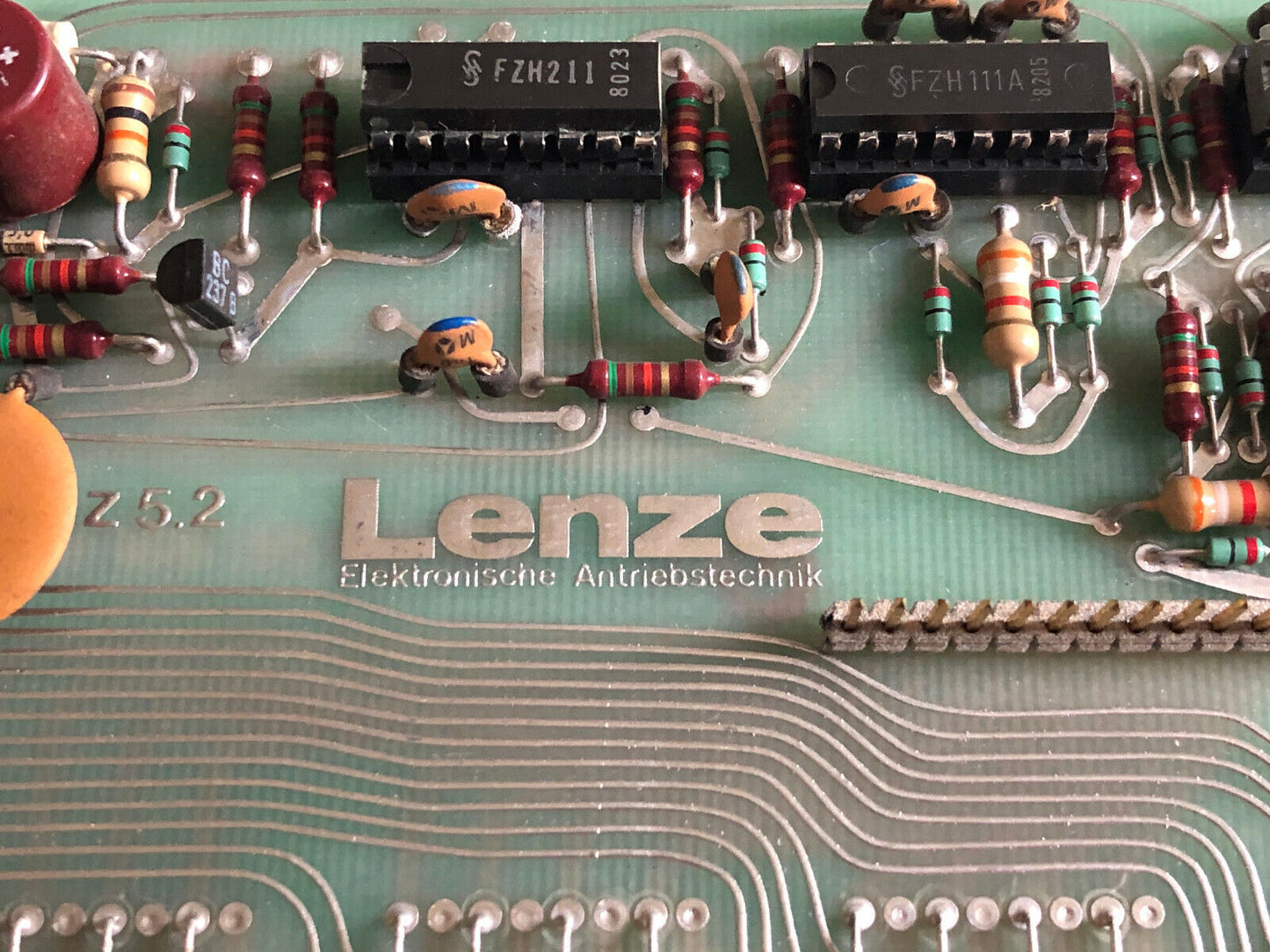 Lenze Vz52,Lenze Vz 5.2,2/8030/10400 Elektronishe Board Vz5.2-S0 Vz5.2-So,Di
