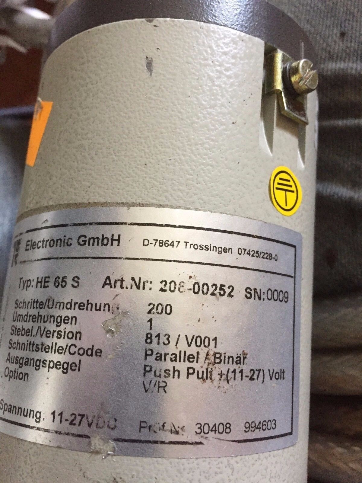 New Tr He65s,206-00252Stahl D3ng5 8210/ 1-5-1-504 He 65S 200/1 Rotary Encoder,Ap
