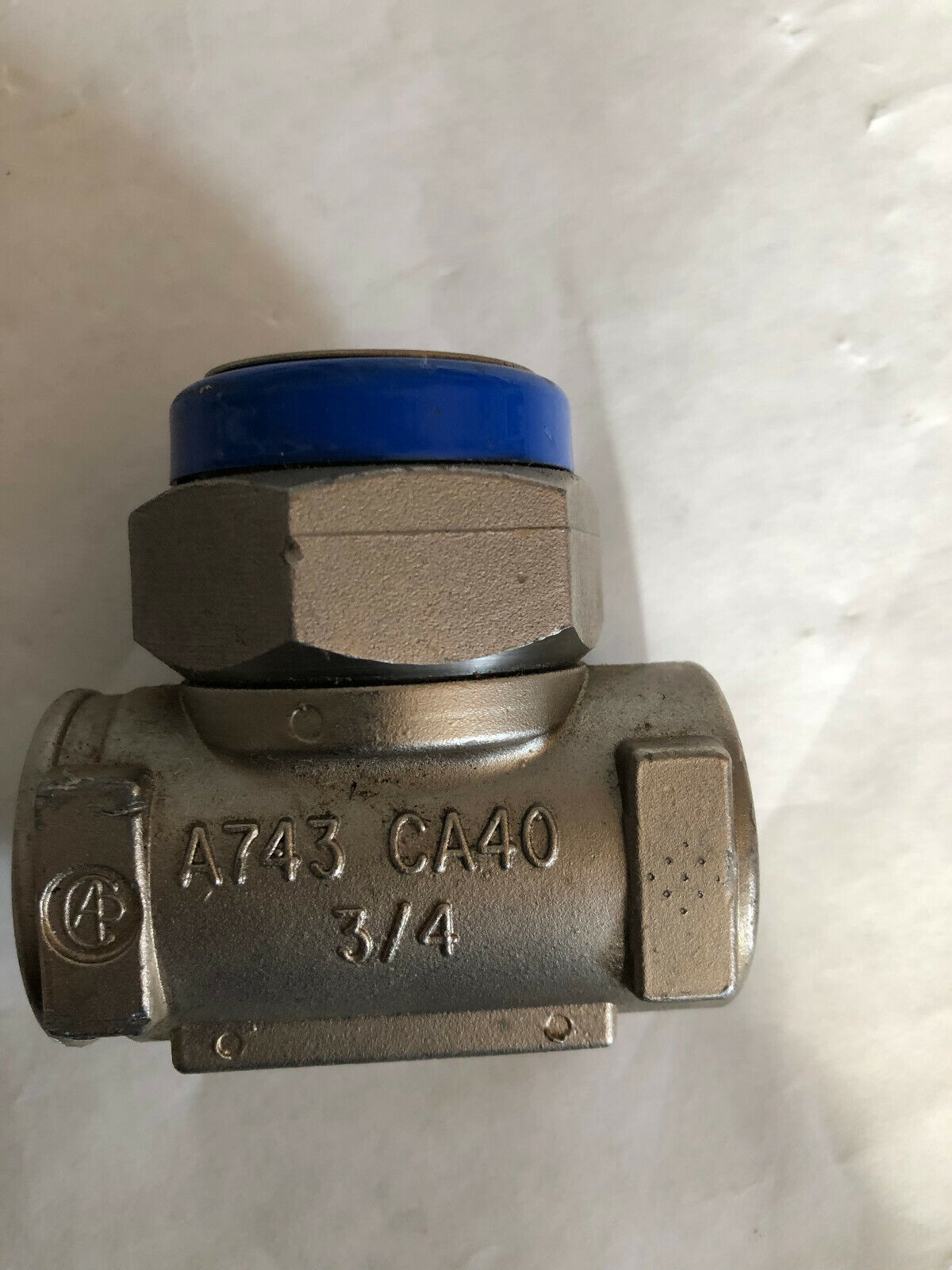 New 3/4” Npt Spirax-Sarco Td52 Thermodynamic Steam Trap Cool Blue A743,Ca40,So