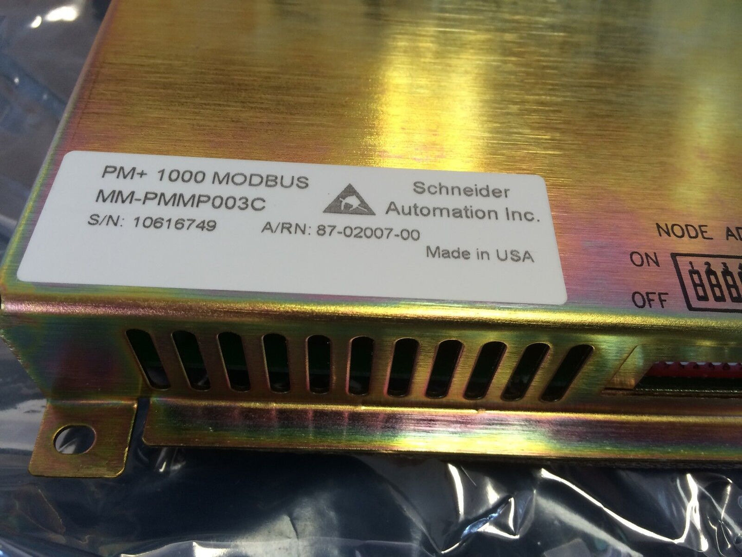 New Schneider Pm+ 1000 Modbus,Pmate 1000 Mb,42-16000,87-02007-00, Mm-Pmmp003c,Ce