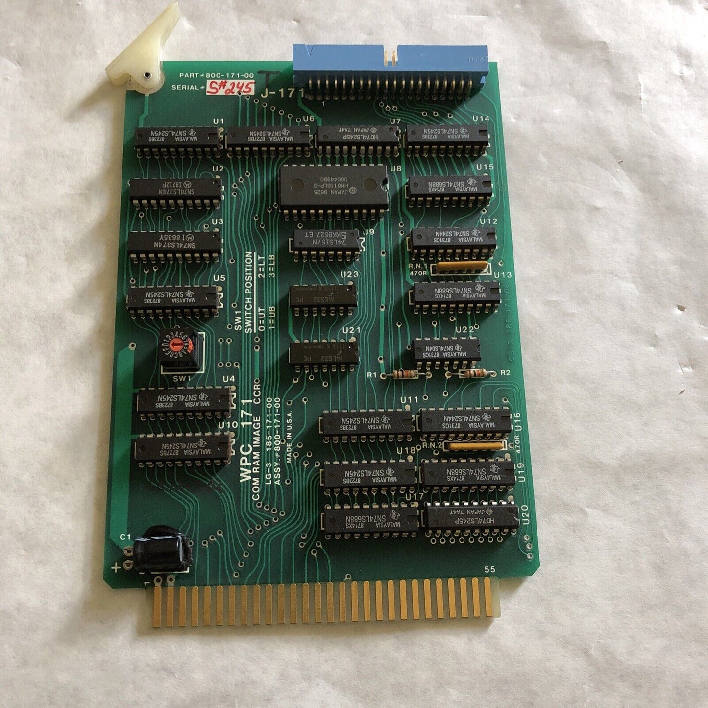 Web Printing Wpc 171,800-171-00 Com Ram Image Ccr,Lg-3,185-171-00,J-171,Eb