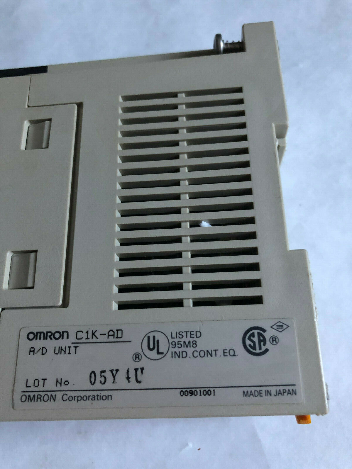 Omron C1k-Ad Input Module 1Point Analog-Digital 1-5V/4-20Ma ,Sv