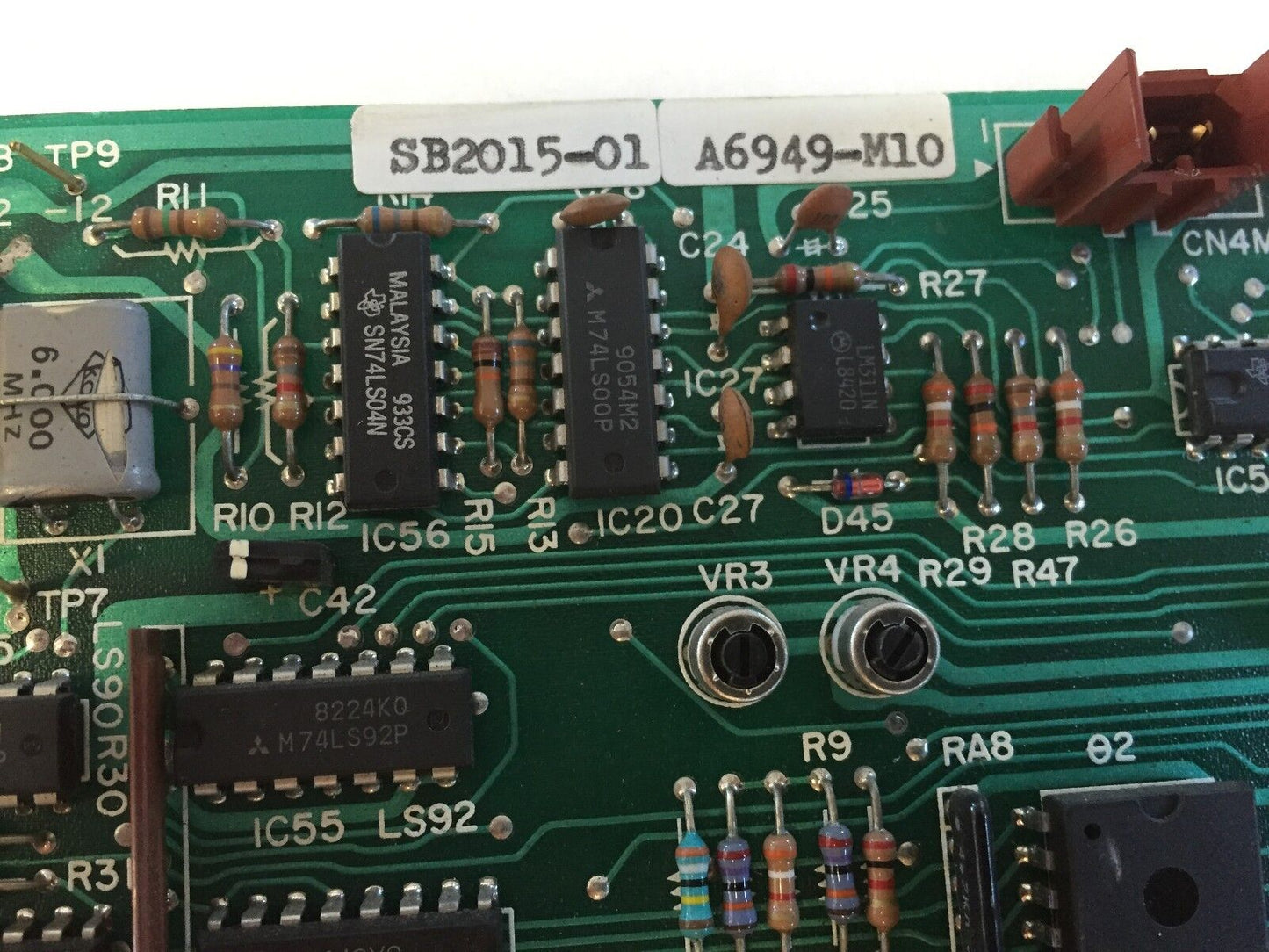 Sankyo Sb 2015,Mtcb Board Ec03,Sb2015-01,A6949-M10 Robotic Mtcb Control Board,Di