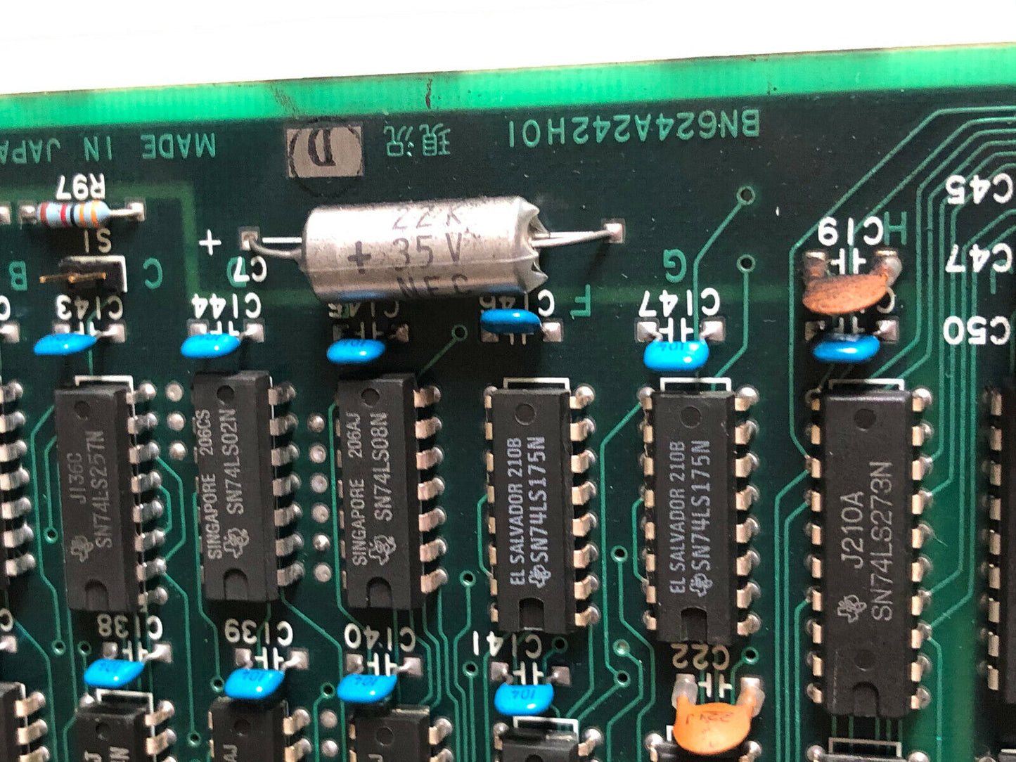 Mitsubishi Fx73a Mazak Cnc Circuit Board, Bn624a242h01,Em