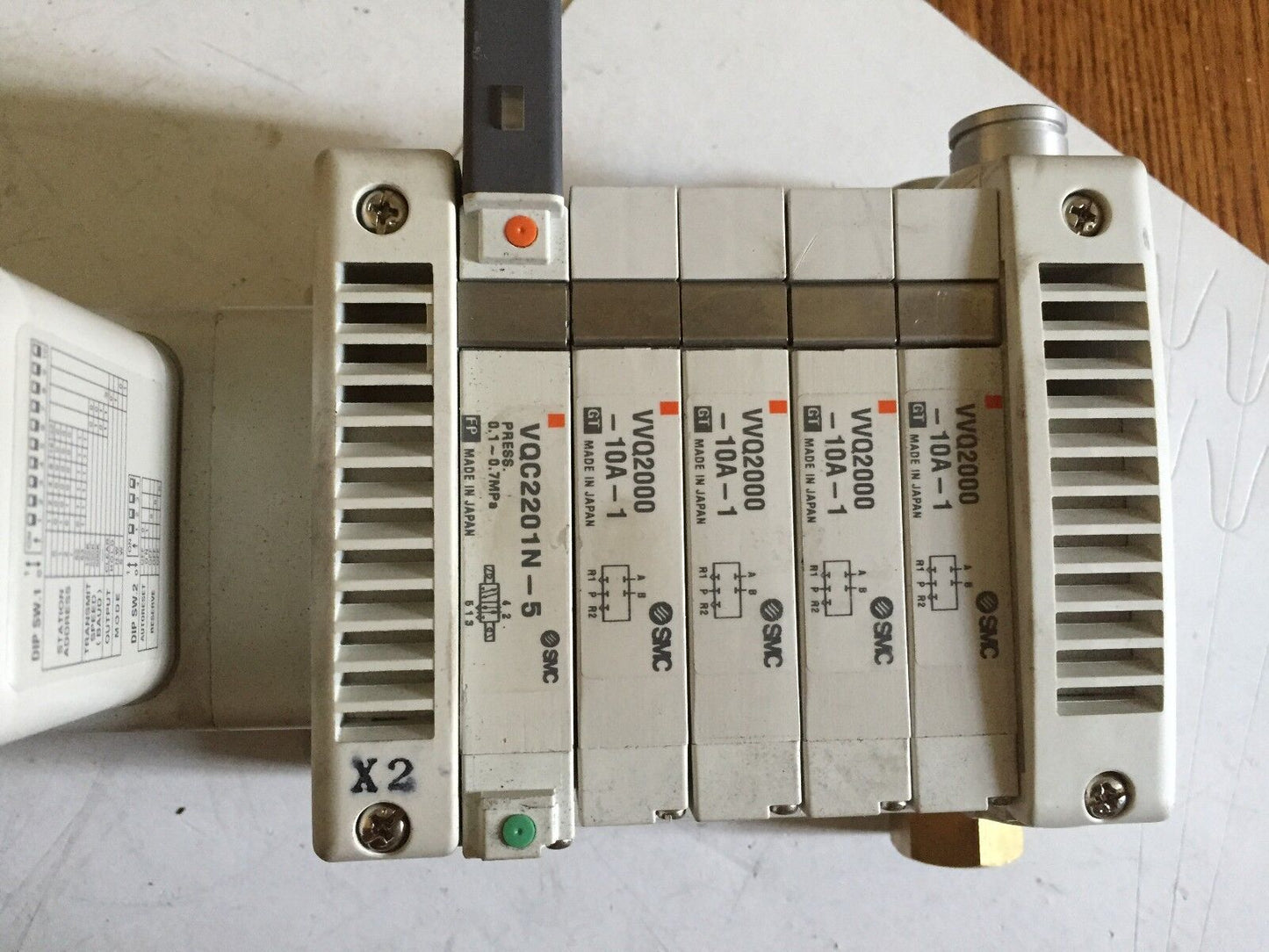 New Smc Us2984-10,Ex230-Sdn1,Ex230-Cb2,Vqc2201n-5,Vvq2000 Interface Valve,Ba,Ch