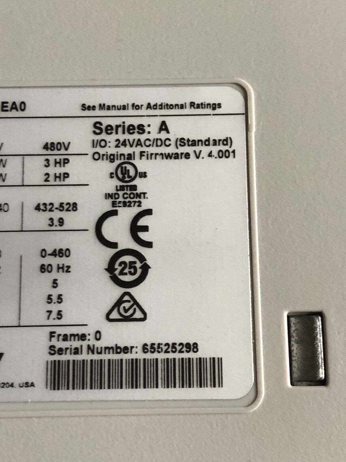 New Allen Bradley 20B D 5P0 A 3 Aynaea0 Powerflex 700 Ac Drive Unit,Aj