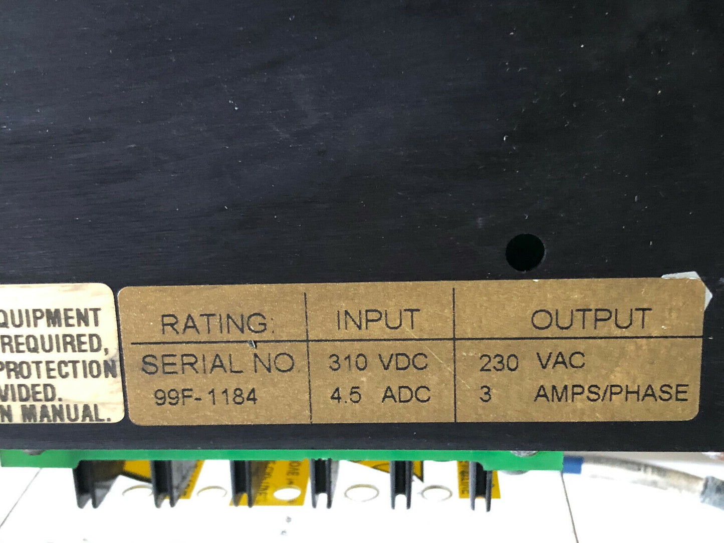 Kollmorgen Bds4a-203J-0001Wo Ac Servo Drive, 230 Vac, 3 Phase, 3 Amp,Di