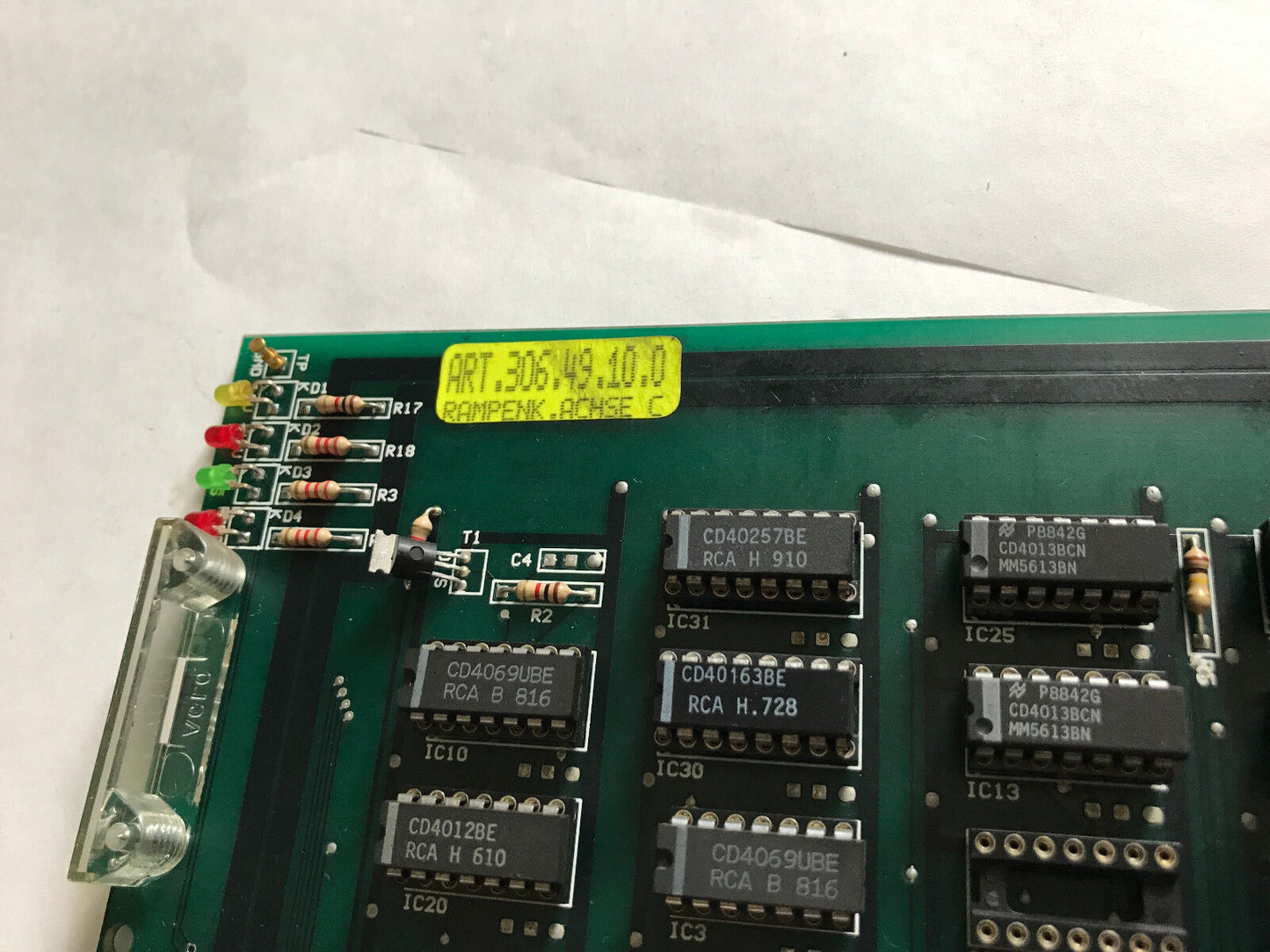 Baldor 10513D,Asr Plc Pcb Board 10513 D Typ Syn-2-0-709, Typ Syn 2-0-710,St