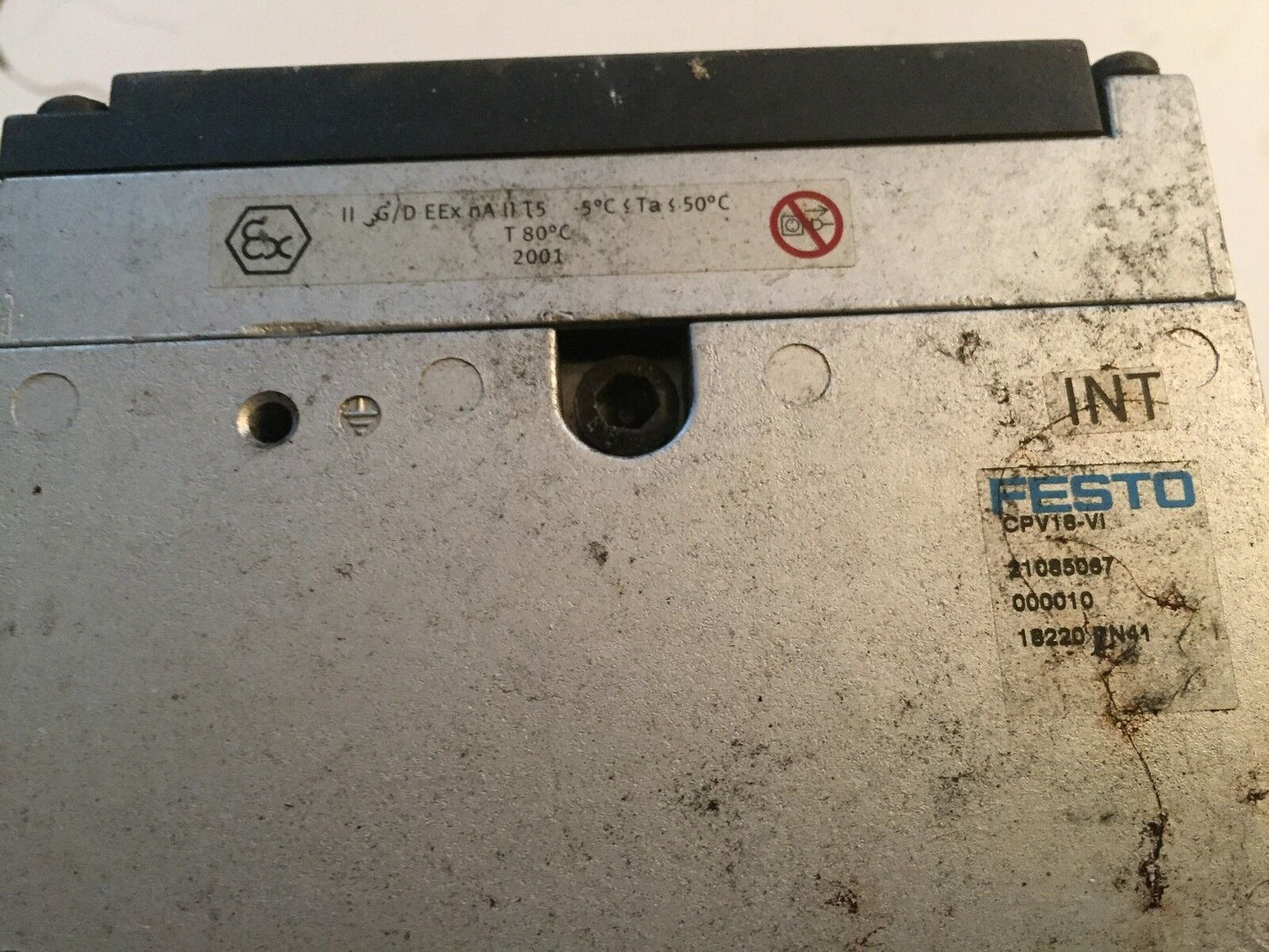 Festo Cpv18-Vi Pn41 18220,Po41,Cpv18-Ge-Mp-8,163 283,M802,Cpv18-Vi-P8-1/4-B,Br