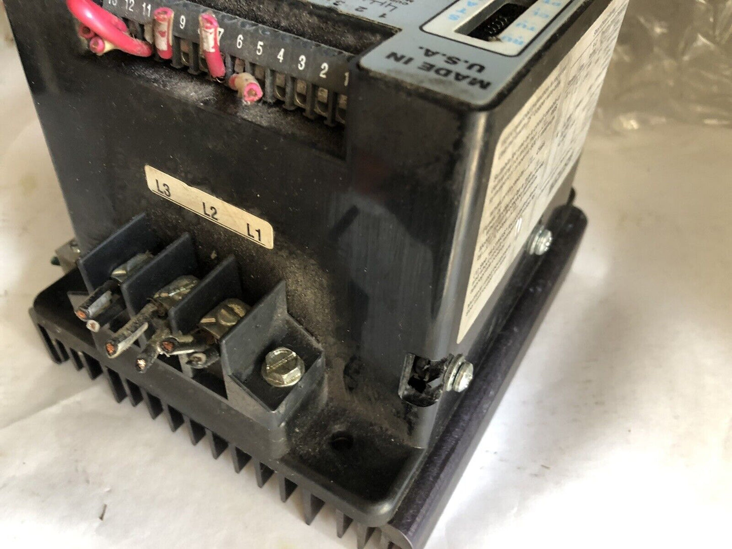 Baldor Lb0001a04,Ma7-016-Ca Soft Start Control, 3-Ph,16 Amp,208-230/460 Vac,Tc