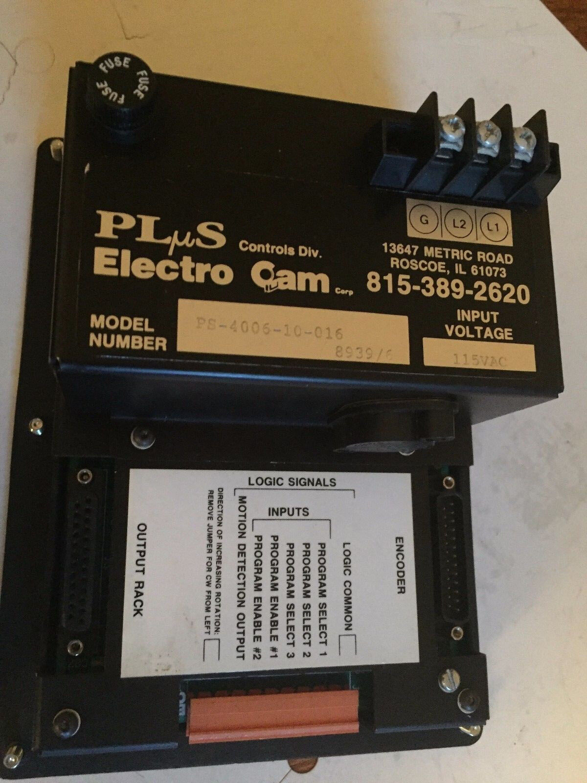 Electro Cam Ps-4006-10-01,Doboy Interface 120Vac Ps-4006-10-016Mdb,Br