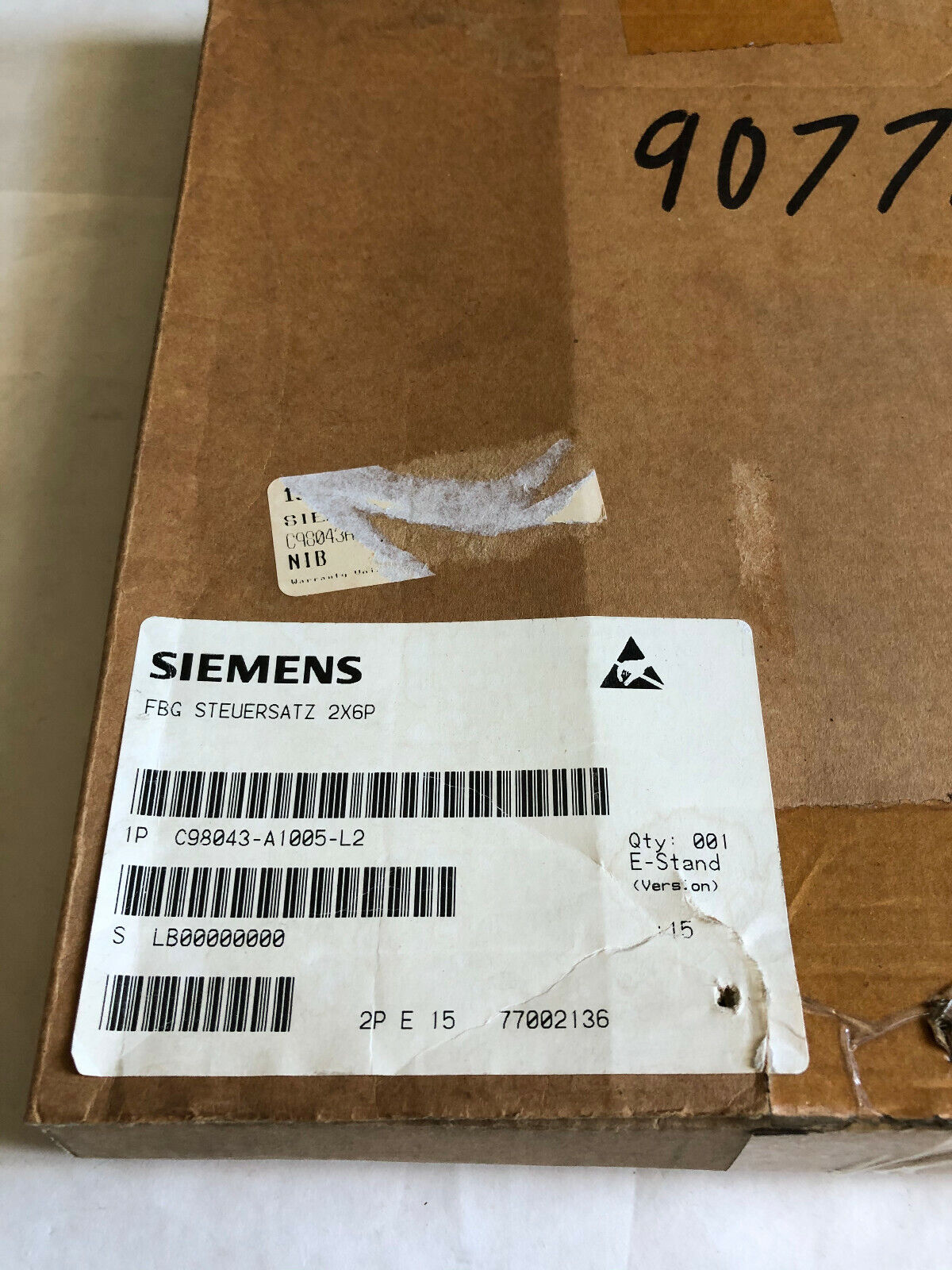 New Siemens C98043-A1005-L2-15,C98043-A1005-L2 Gate Control For 6Ra26a2 Drive,Cg