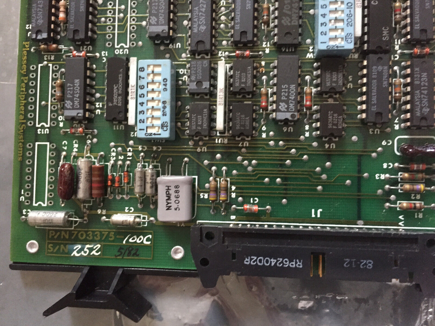 Plessey 703375-100C,703375,Plessey 707375-100,703374-00 Board,Bx
