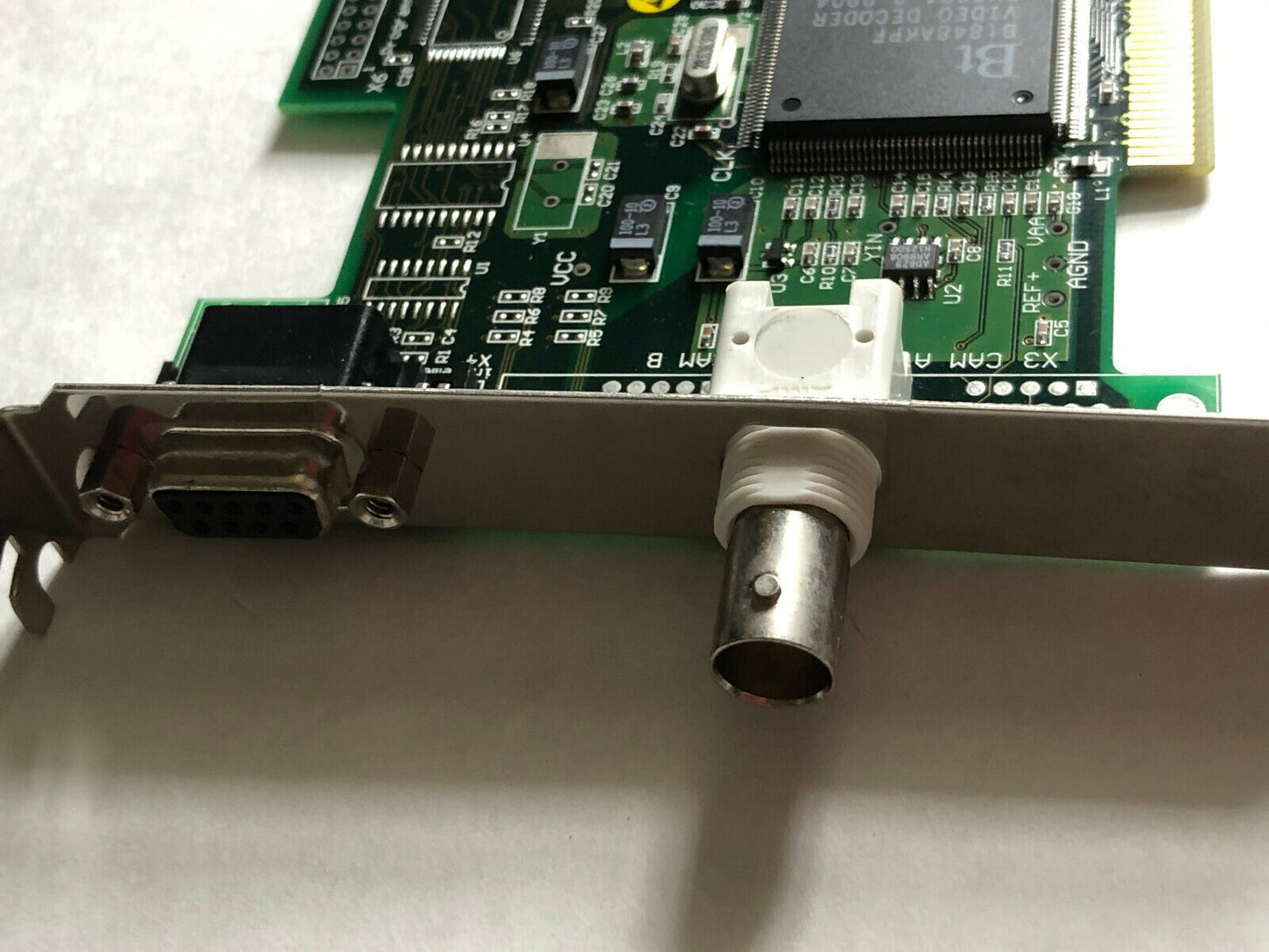 New Basler Fg1apci V1.4 Analog Frame Grabber Cf018904,Ed012505 Pcb Card,Em