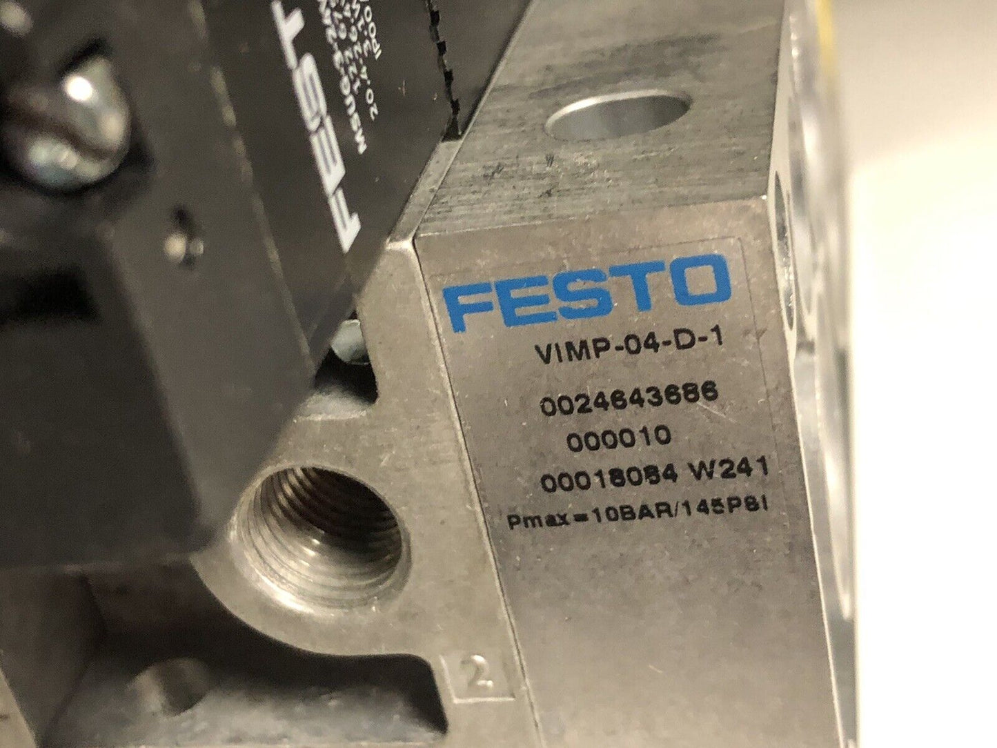 Festo Vimp-04-D-1,Iepr-04-D-1 Vigk-04D1,Muhx2-Zp-D-1-24G,Neve-1/4-1-Iso Valve,Ev